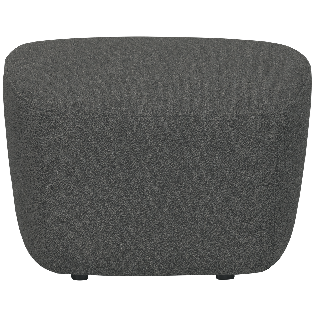 LOFTY HOCKER BOUCLE STAHLGRAU