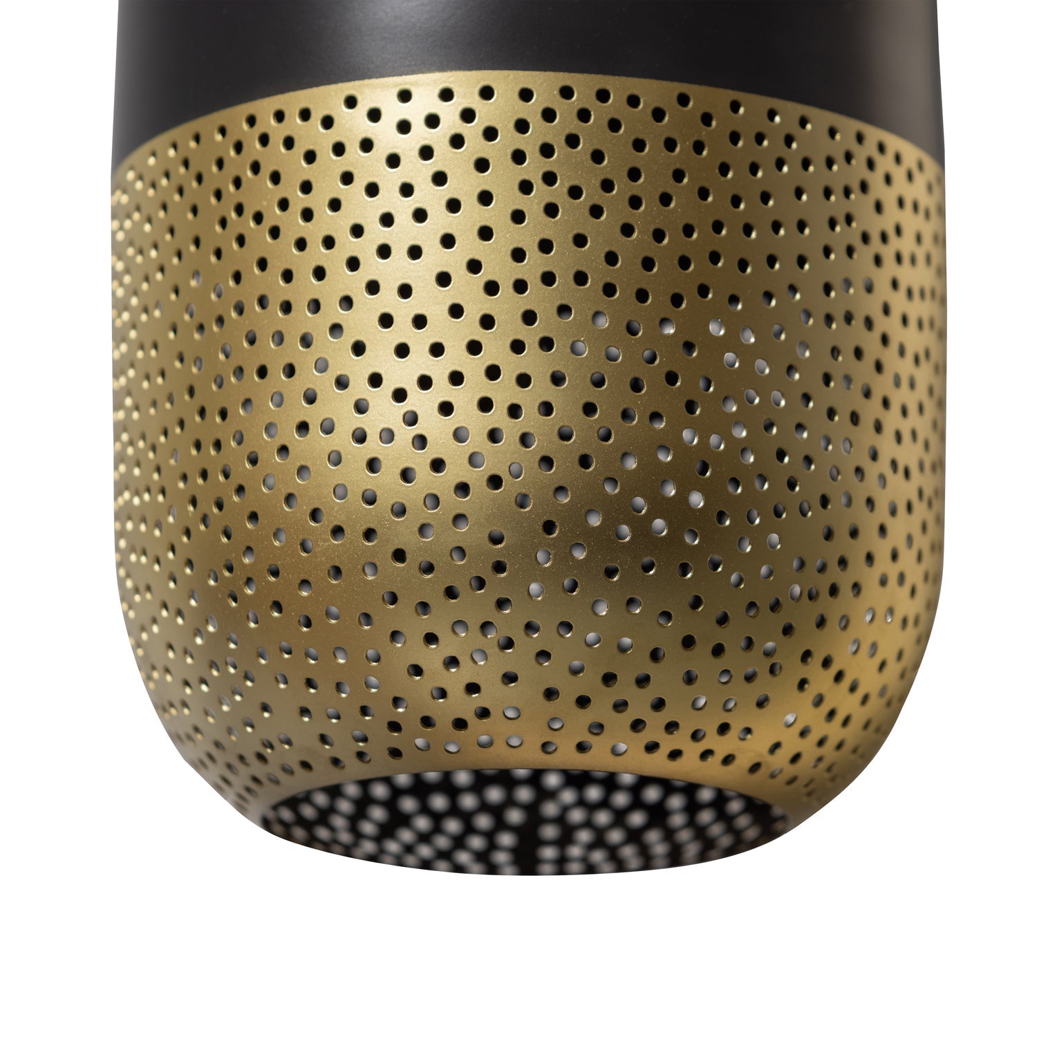 TIRSA HANGENDE LAMPE 36CM METAL SCHWARZ BRASS