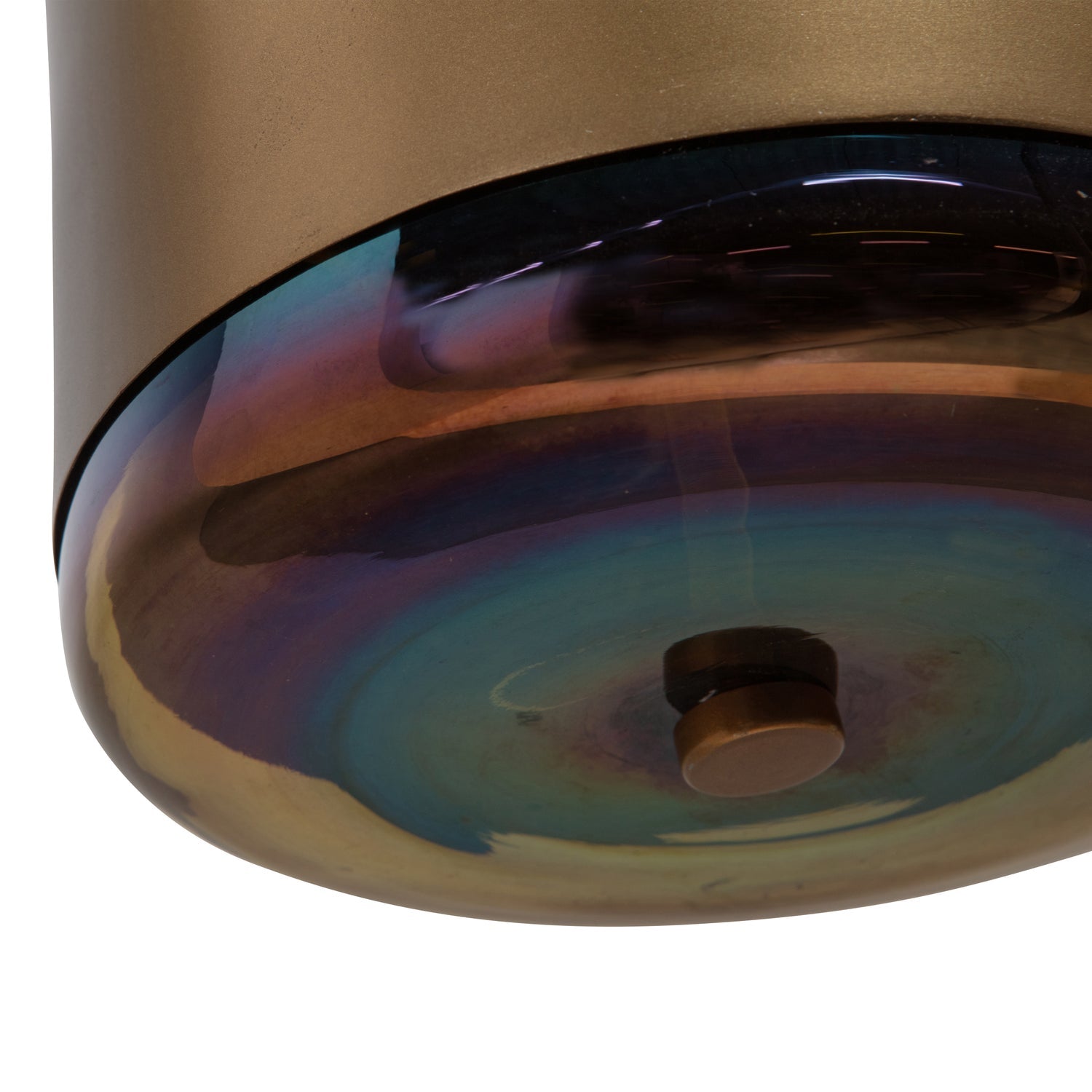 SAFA HANGENDE LAMPE VERTICAL METAL GLAS SCHWARZ BRASS