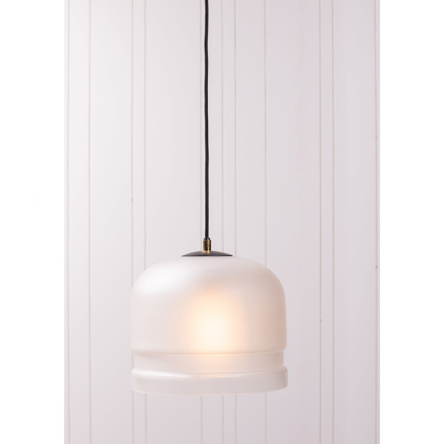 MICAH HÄNGENDE LAMPE GLAS OFF WHITE WEISS