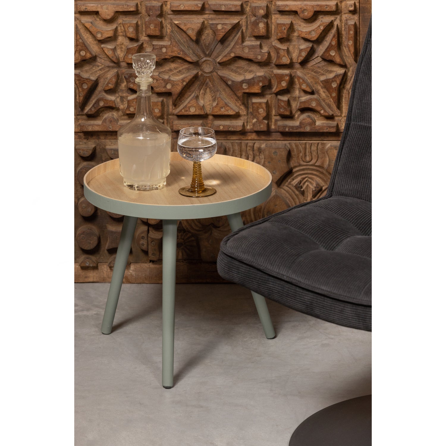 SASHA COUCHTISCH GRUN 41x41