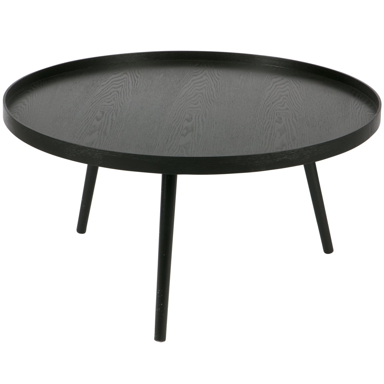 MESA XL HOLZ BEISTELLTISCH SCHWARZ