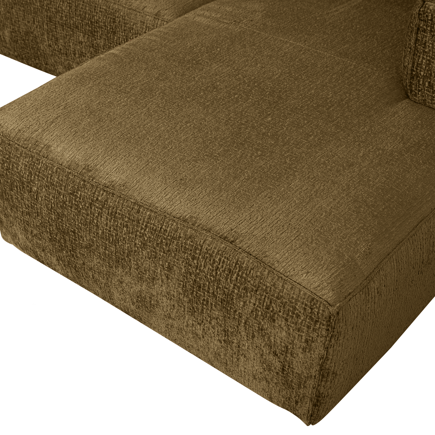 BEAN ECKCOUCH RECHTS STRUCTURE VELVET SPICES