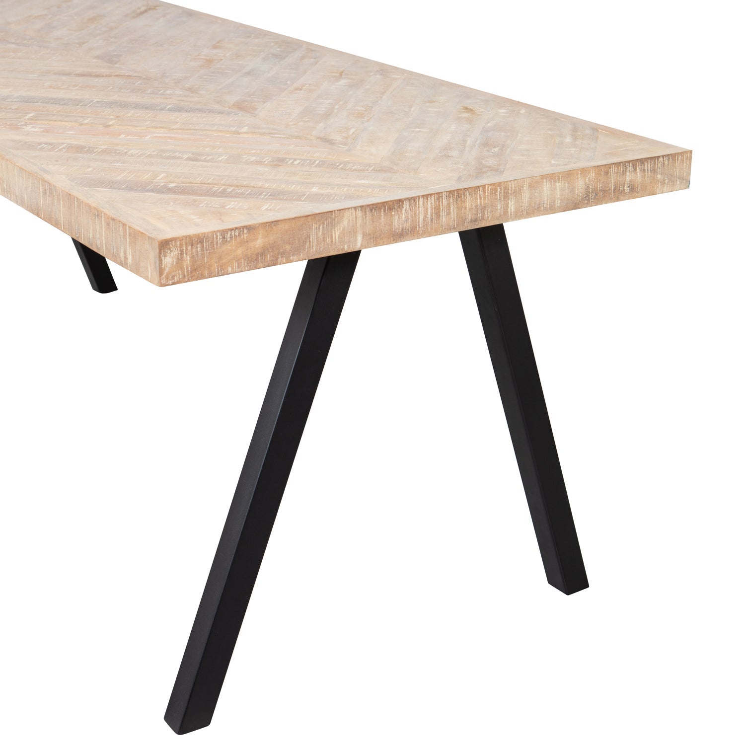 TABLO TISCHP MANGO GRATE 200X90 SQUARE LEG