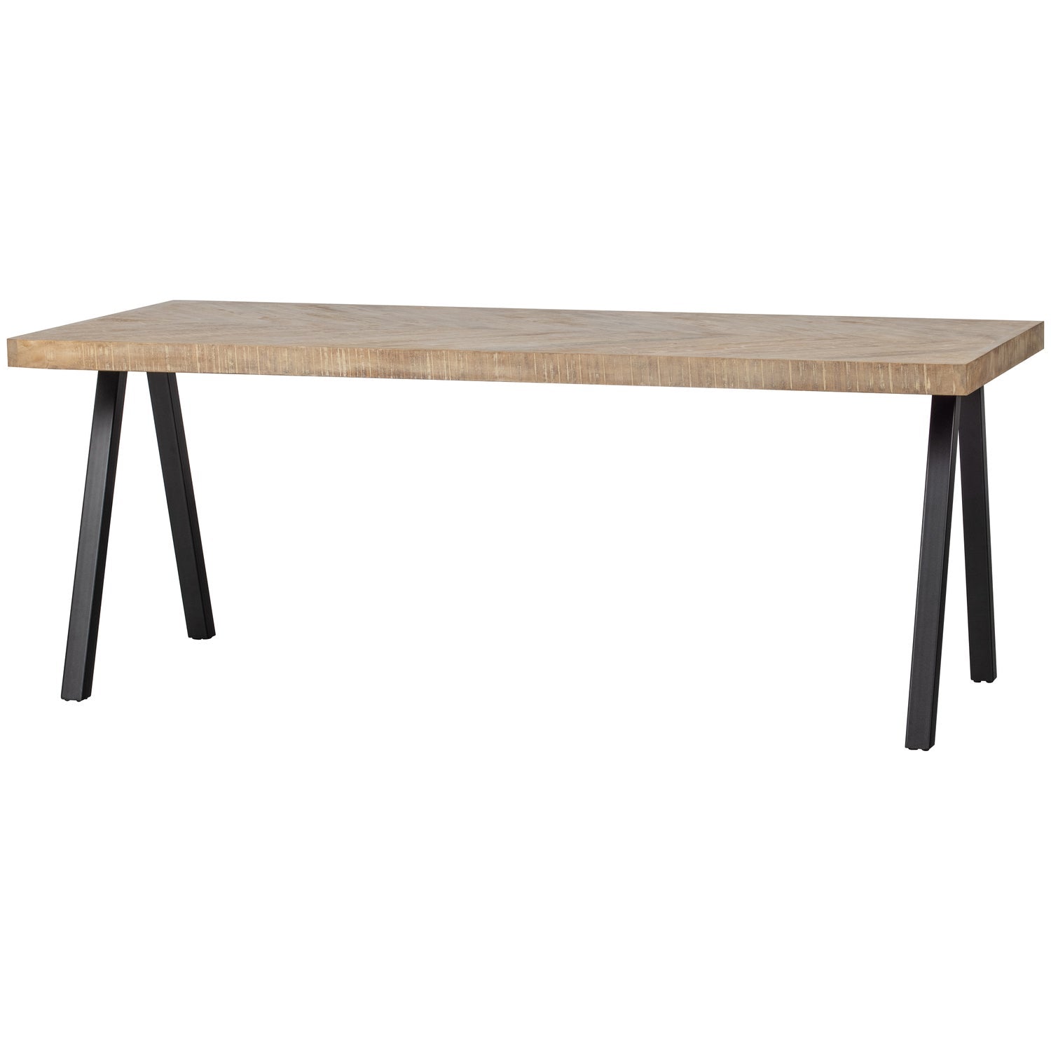 TABLO TISCHP MANGO GRATE 200X90 SQUARE LEG