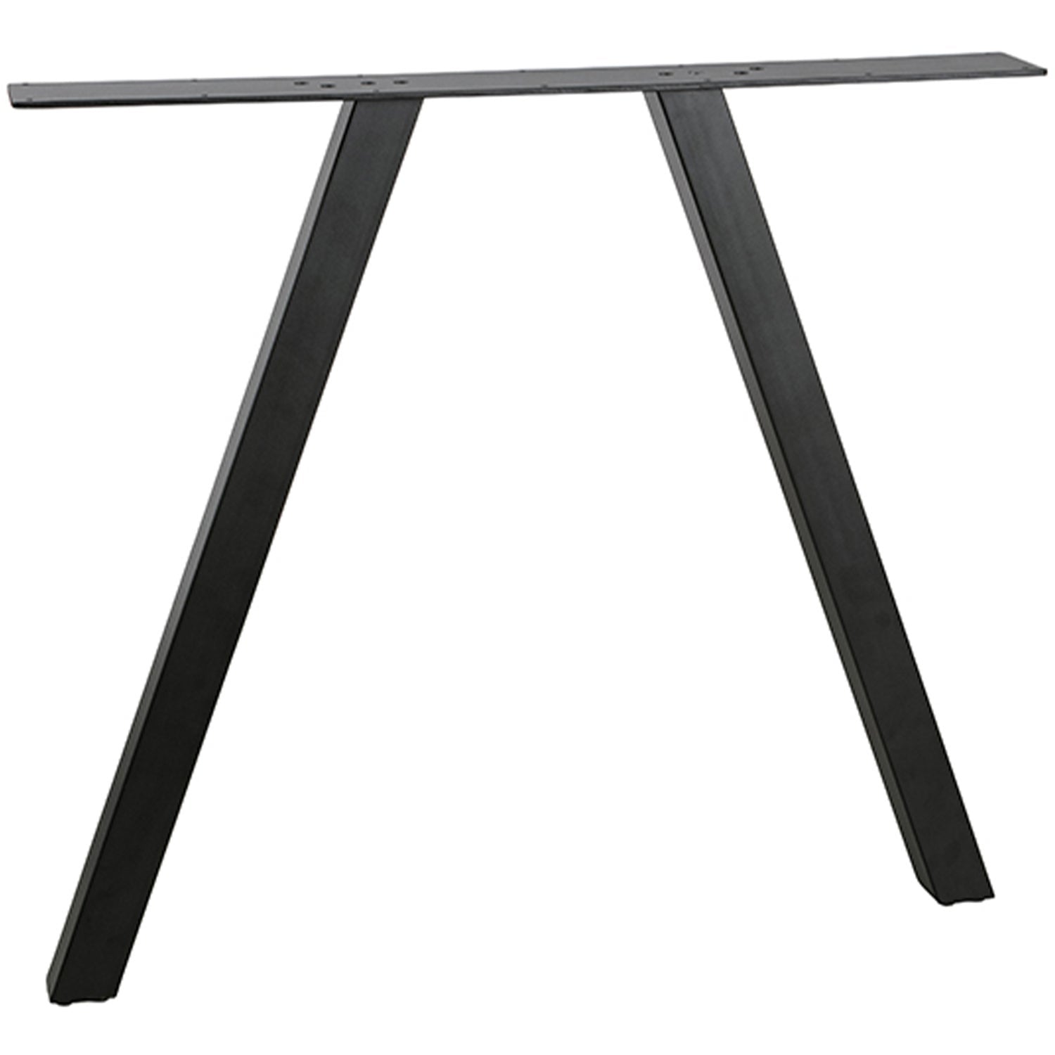 TISCHBEIN FUSS GESTELL METALL SCHWARZ RECHTECKIG