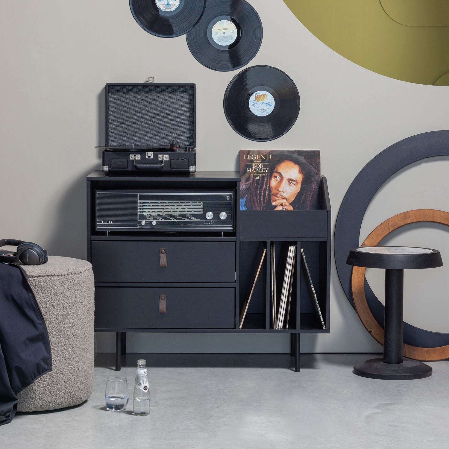 MUSE SESSEL GROssER GEWEBTES STOFF NATUREL