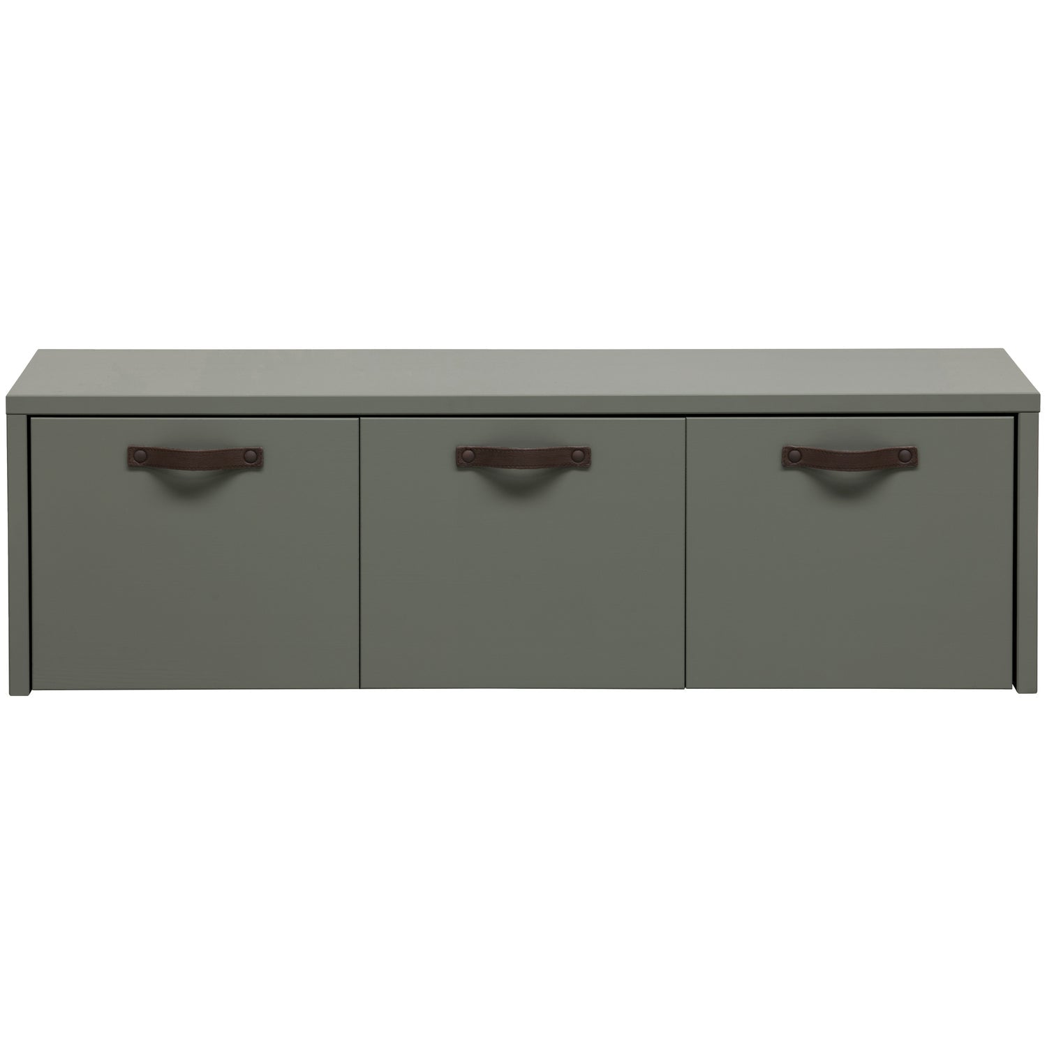 Grüne Sitzbank STAGE mit Stauraum – praktisch, robust & stilvoll