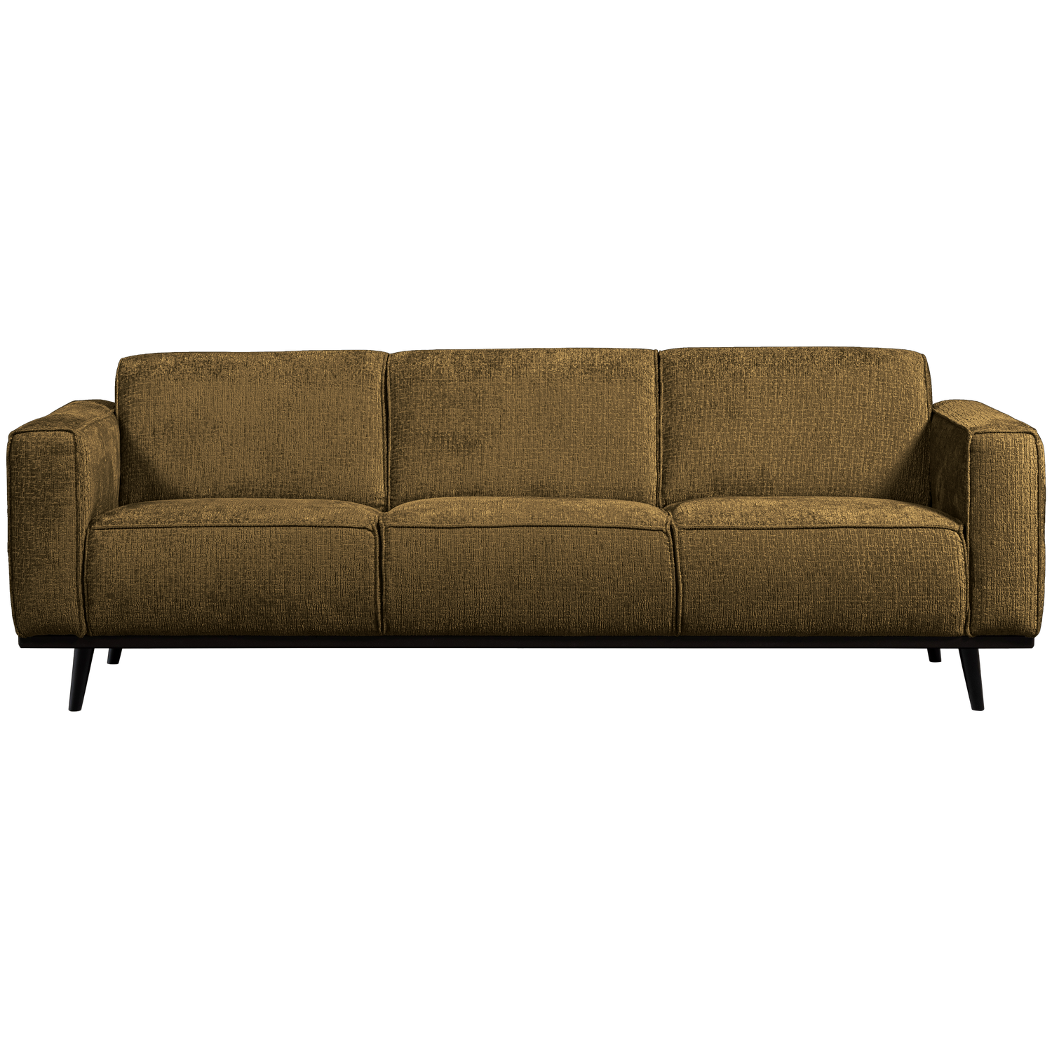 STATEMENT 3-SEATER 230 CM STRUCTURE VELVET BRASS