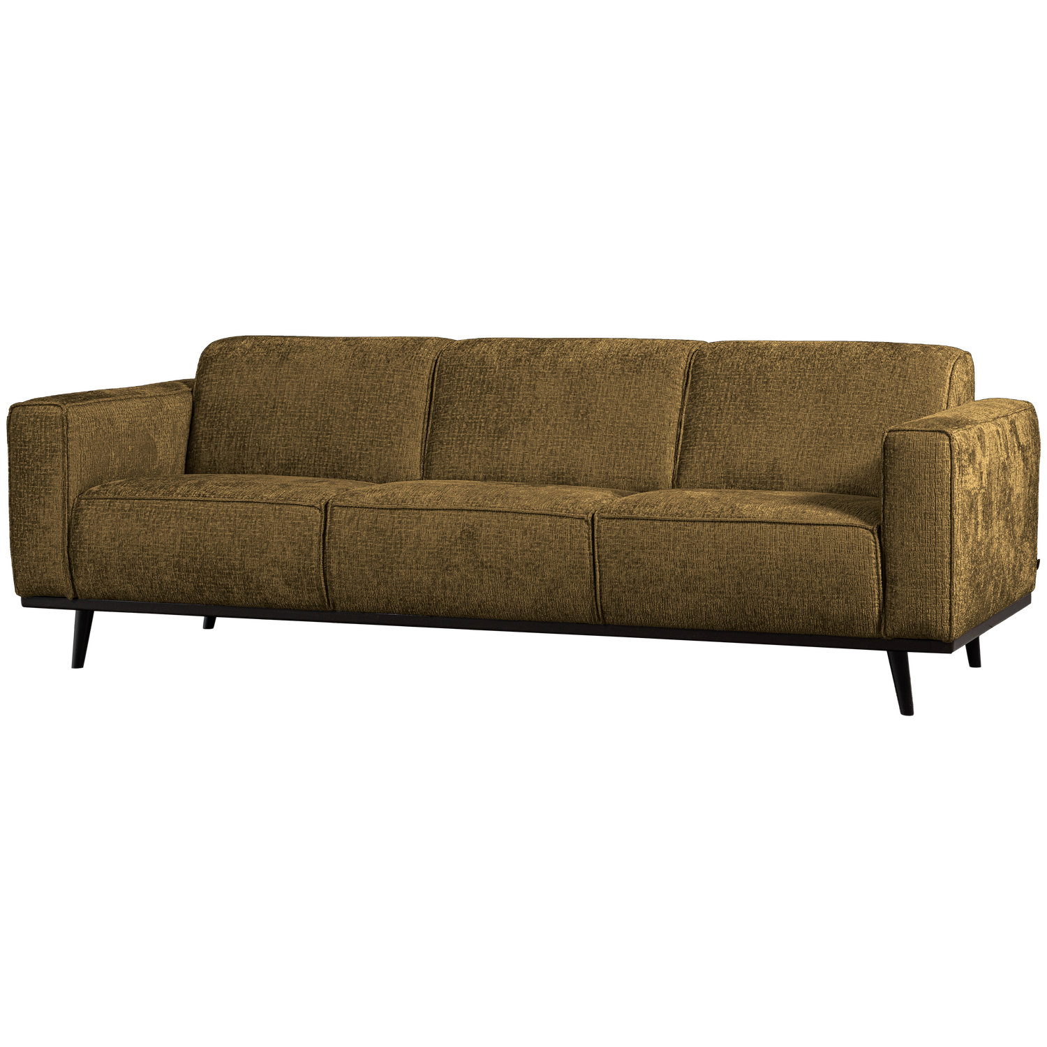 STATEMENT 3-SEATER 230 CM STRUCTURE VELVET BRASS