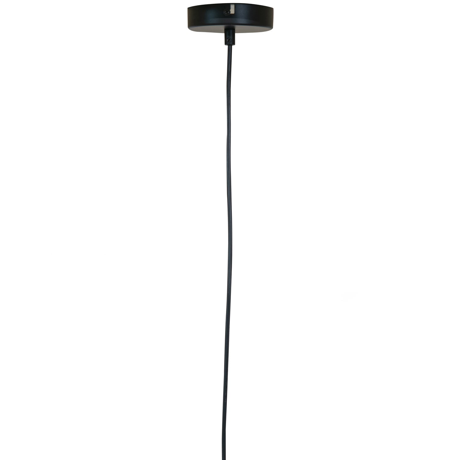 KACE HÄNGENDE LAMPE JUTE SCHWARZ O45CM