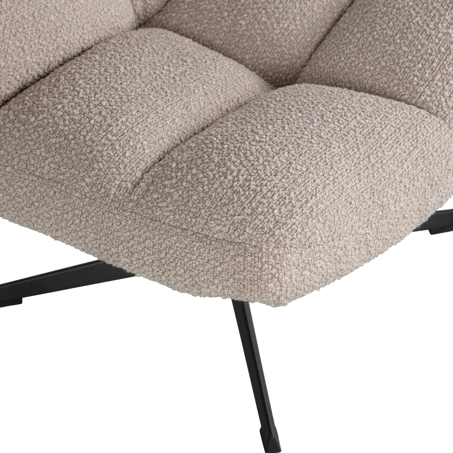 VINNY DREHSESSEL BOUCLE SAND