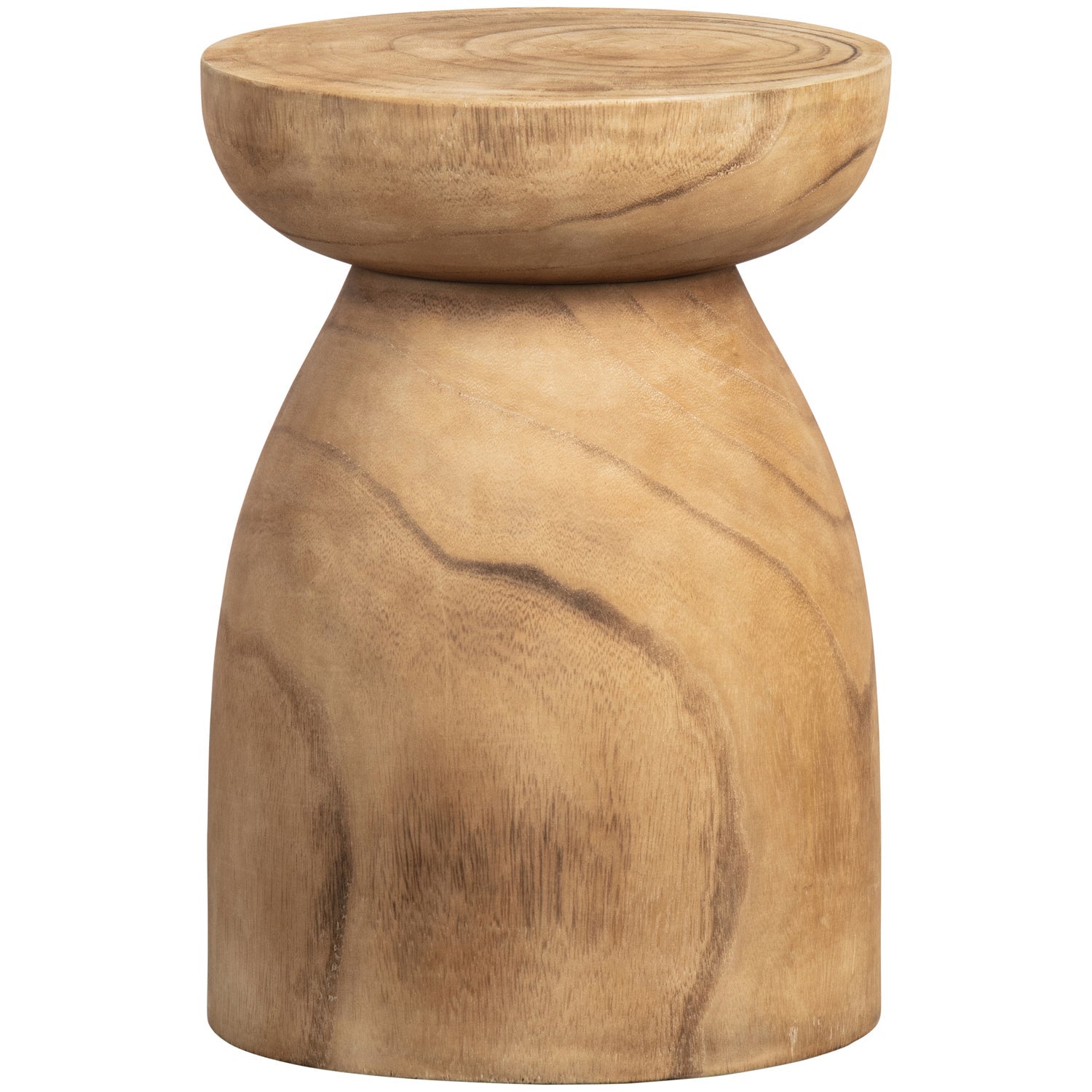 BINK HOCKER HOLZ NATURLICHE 40xO28CM