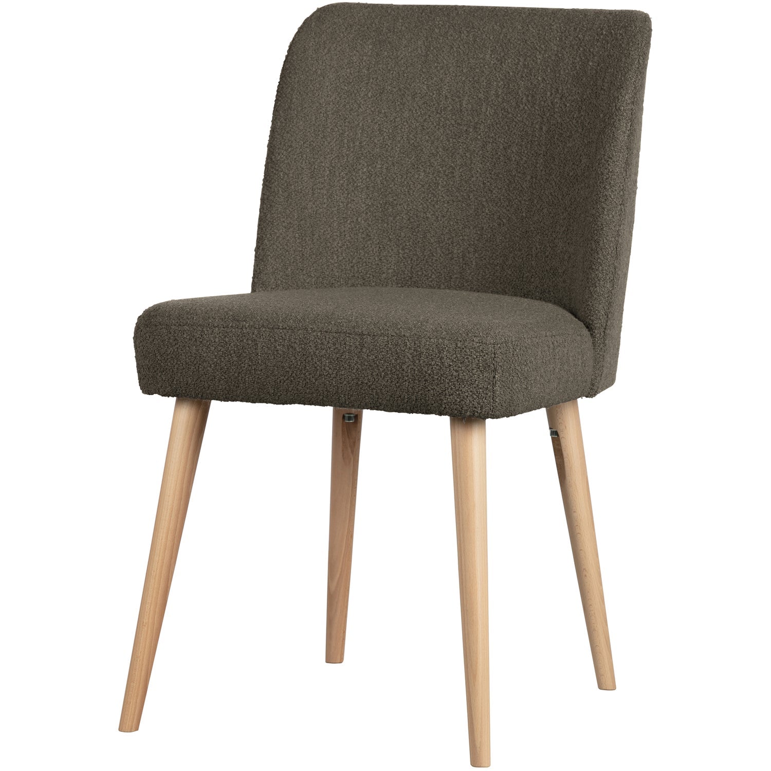 FORCE ESSZIMMERSTUHL BOUCLE BRAUN