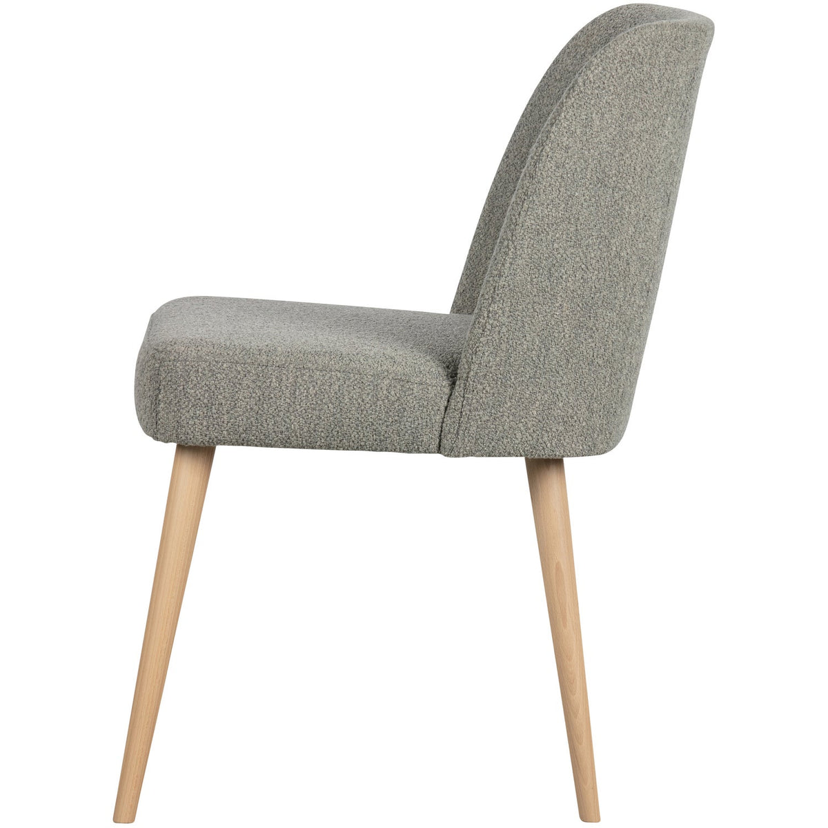 FORCE ESSZIMMERSTUHL BOUCLE GRAU