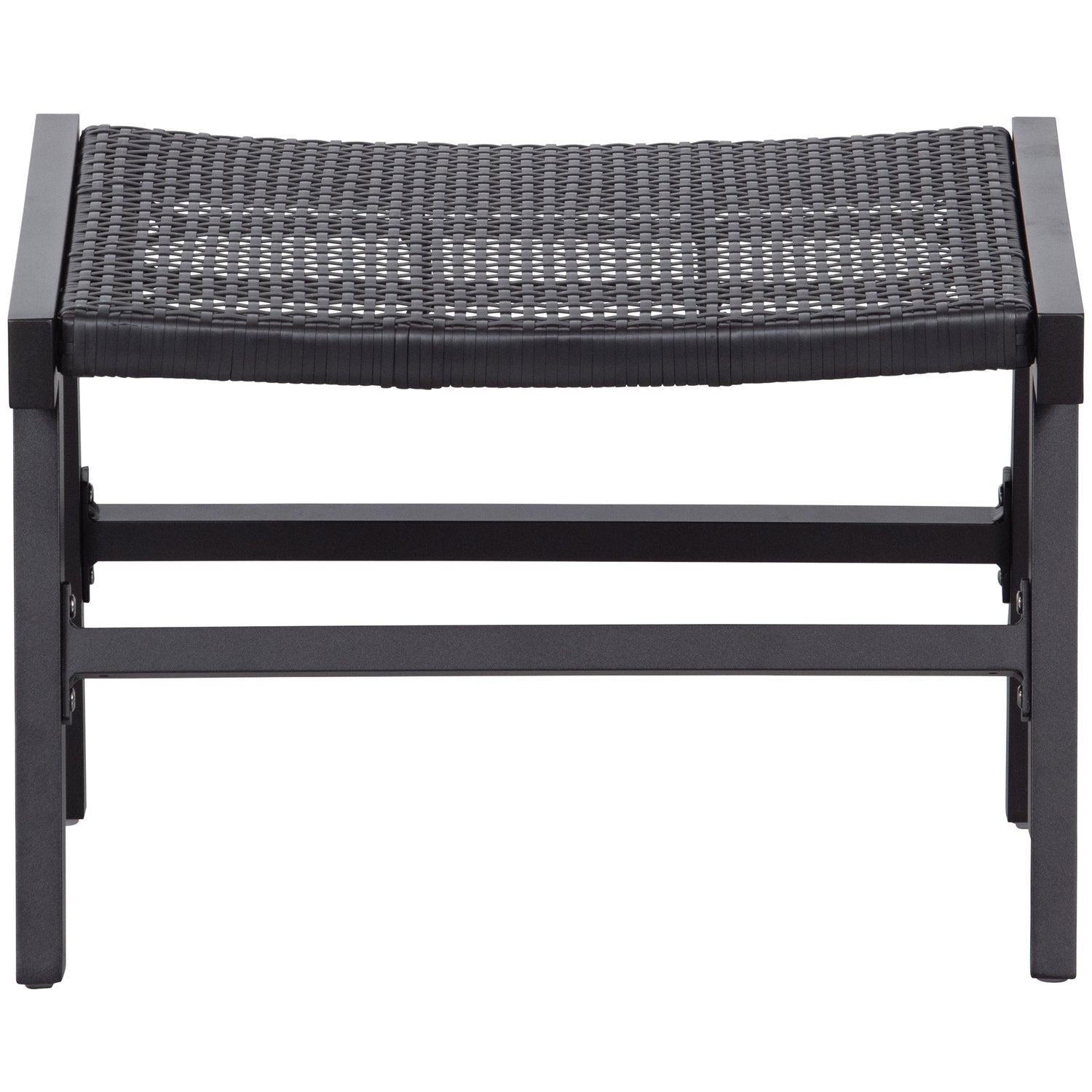 PUK GARTENHOCKER ALUMINIUM SCHWARZ