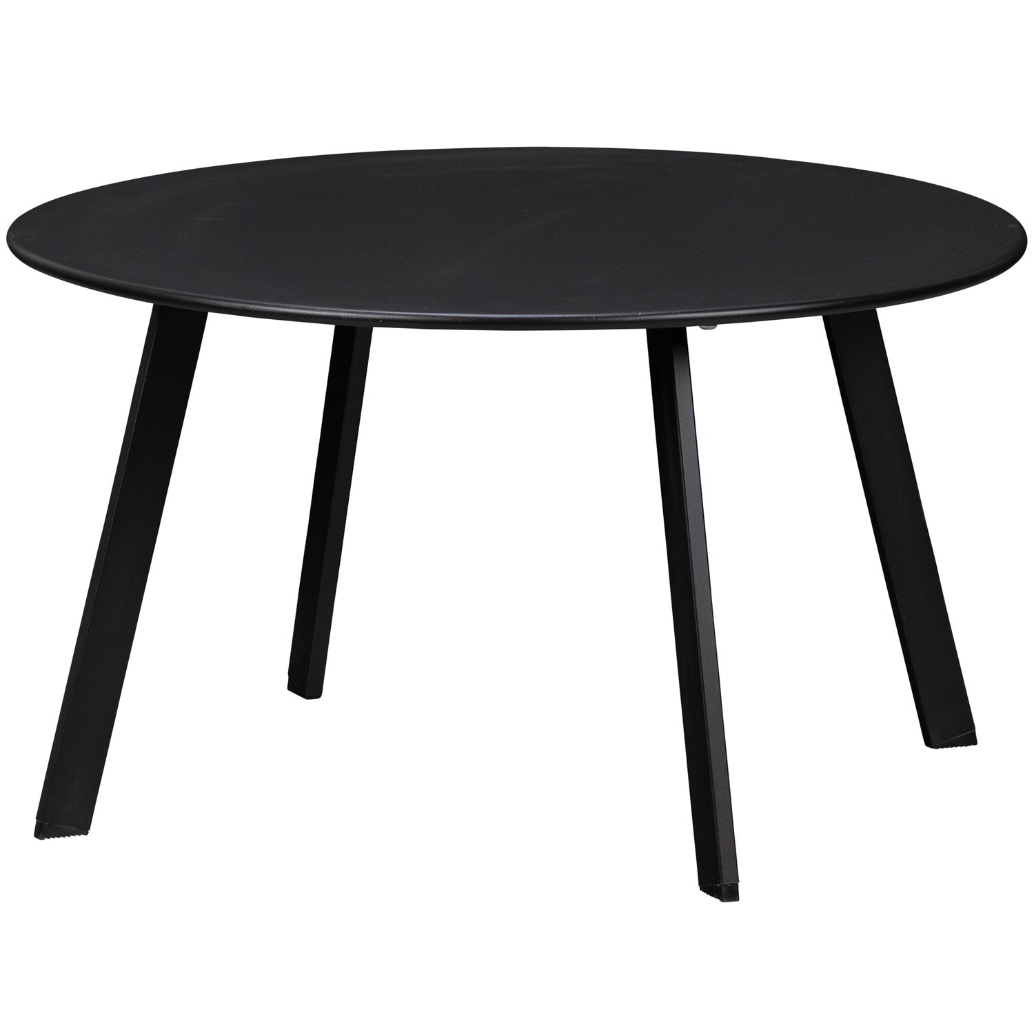 FER GARTEN BEISTELLTISCH O70 CM METALL SCHWARZ