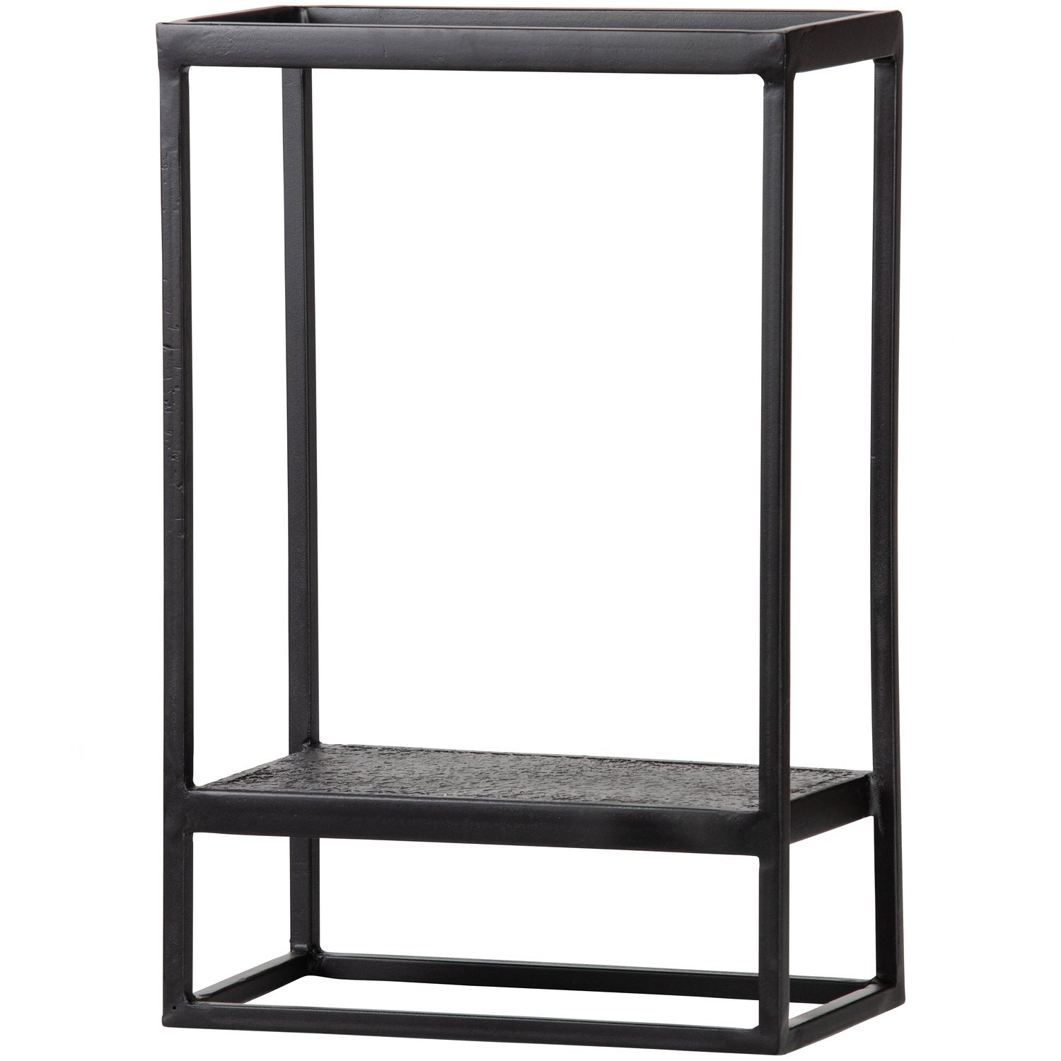 FEBE WANDREGAL GARTEN VERTIKAL METALL SCHWARZ