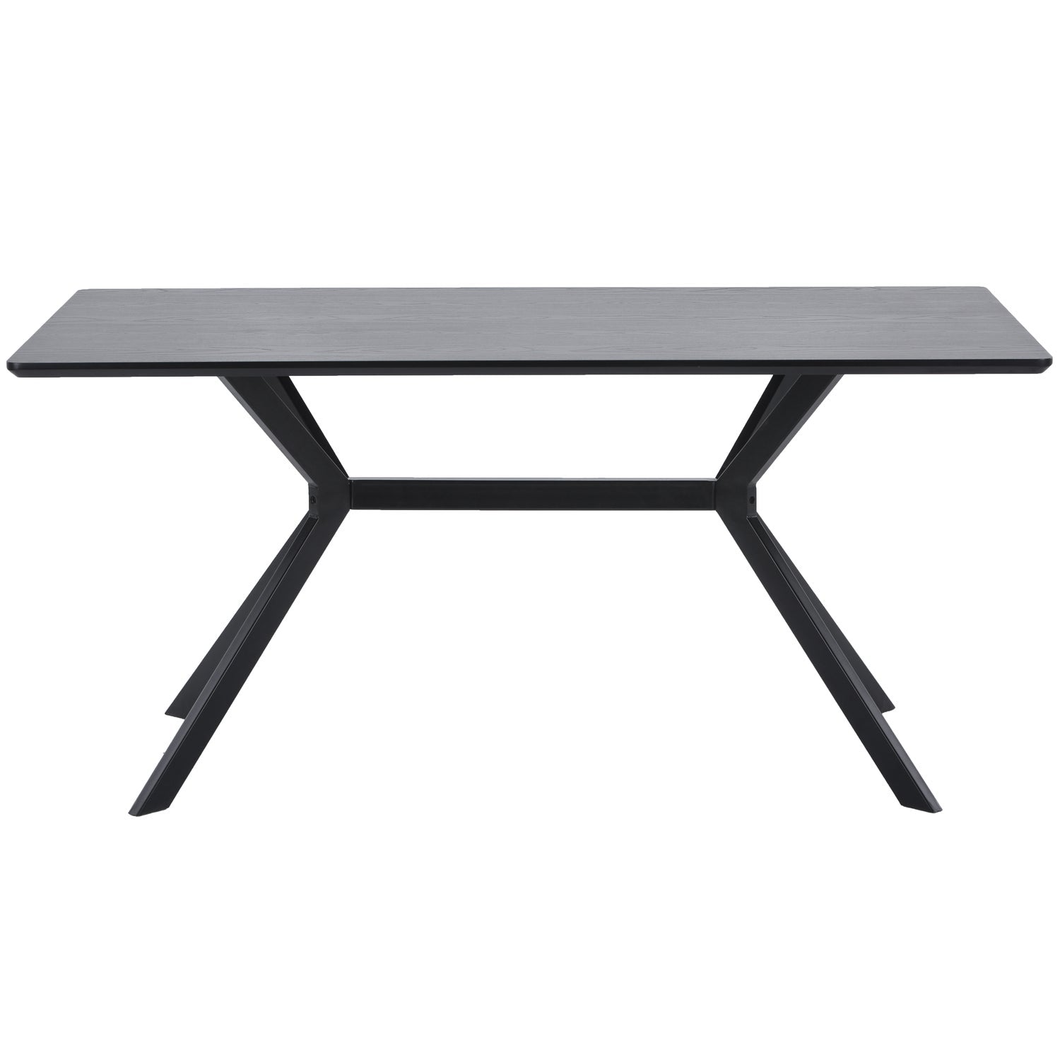 BRUNO ESSTISCH RECCHTECK MDF SCHWARZ 200x90CM