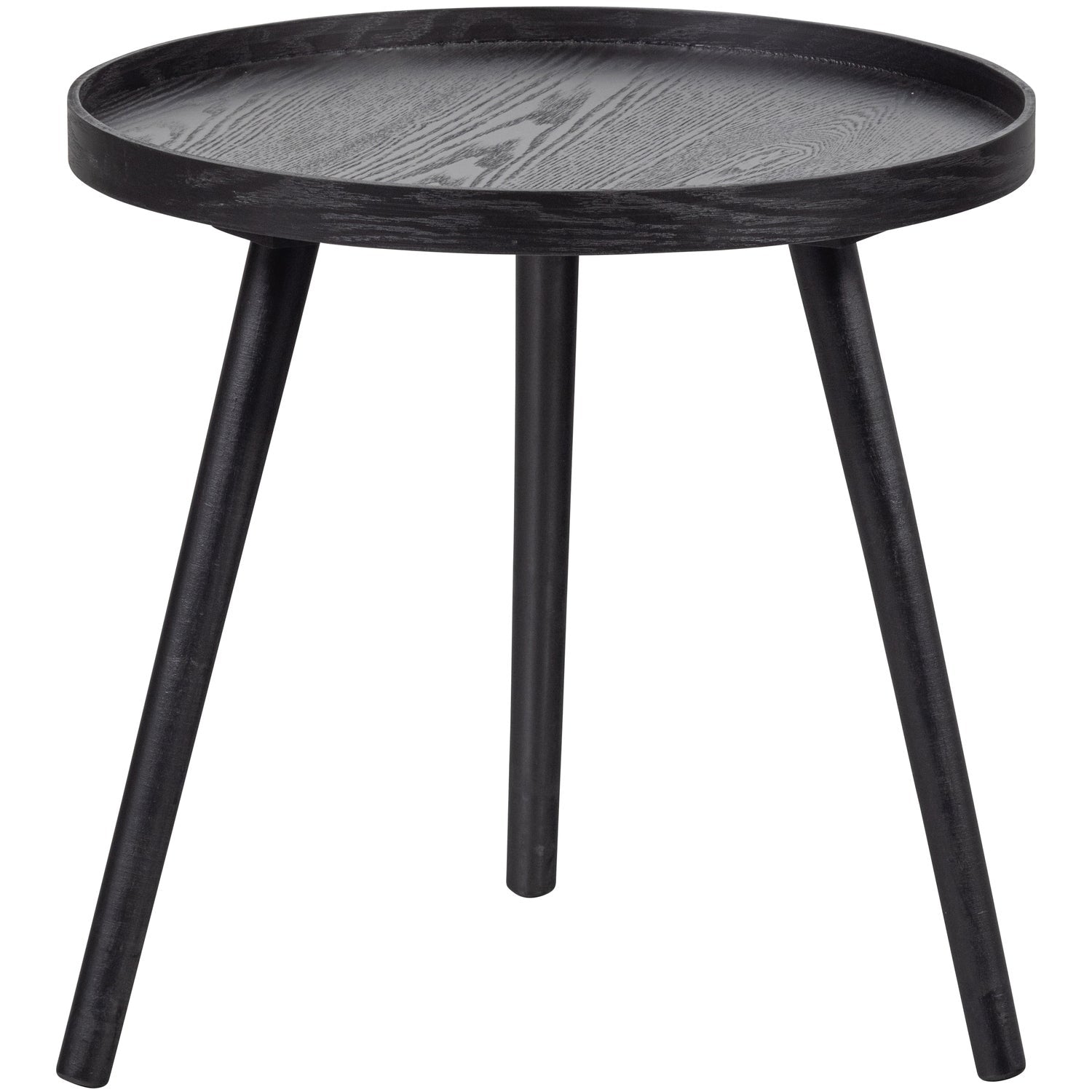 MESA M HOLZ BEISTELLTISCH SCHWARZ 45xO45