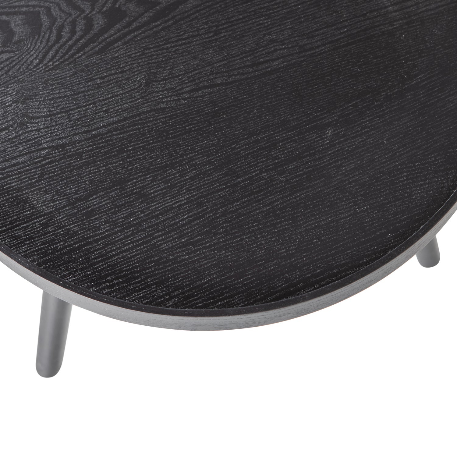 MESA M HOLZ BEISTELLTISCH SCHWARZ 45xO45