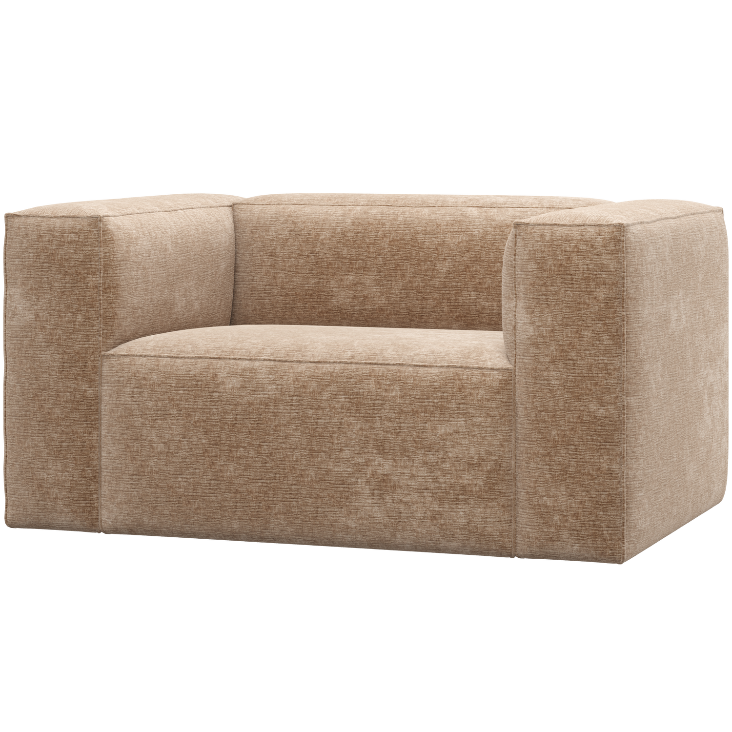 BEAN SESSEL CHENILLE VELVET PFIRSICHROSA