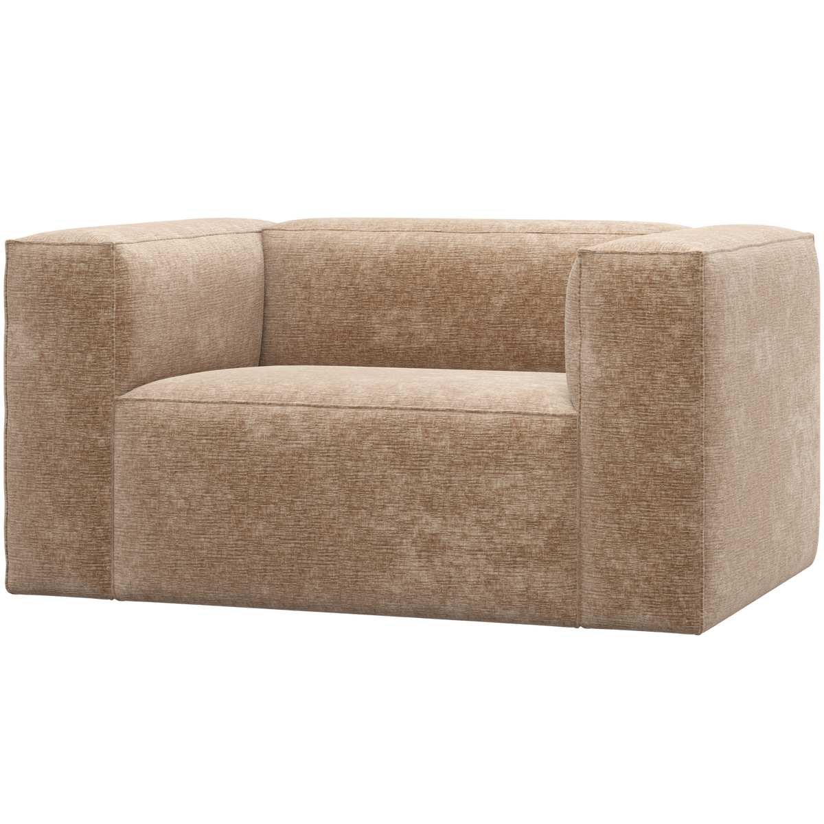 BEAN SESSEL CHENILLE VELVET PFIRSICHROSA