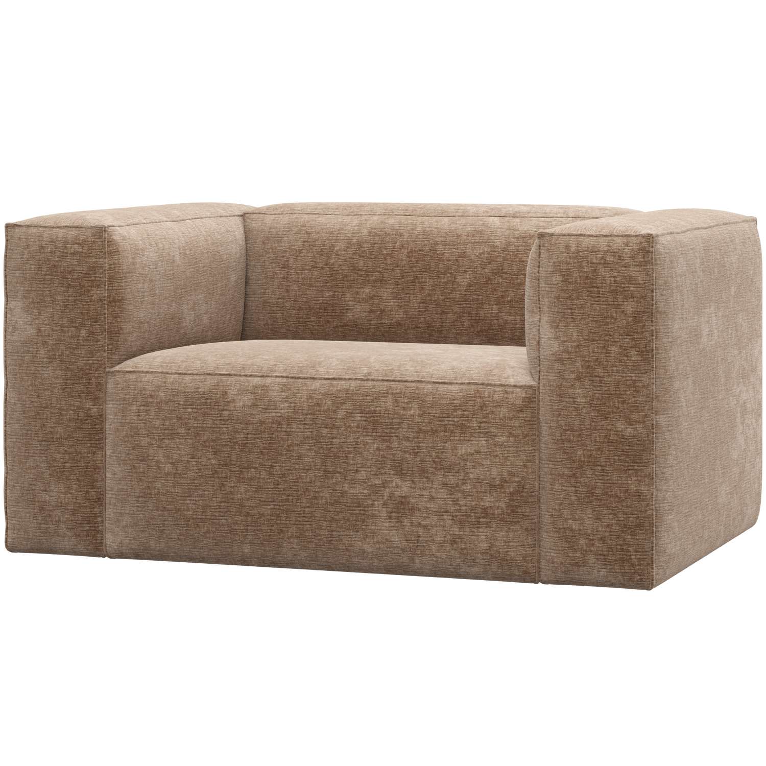 BEAN SESSEL CHENILLE VELVET TAUPE