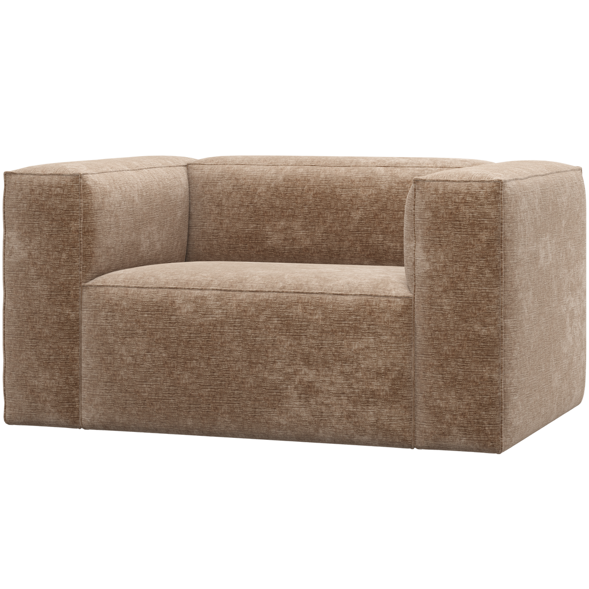 BEAN SESSEL CHENILLE VELVET TAUPE