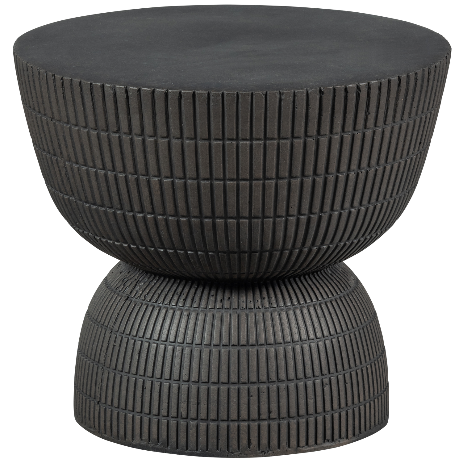SAMSON COUCHTISCH BETONOPTIK COFFEE 35xO40CM
