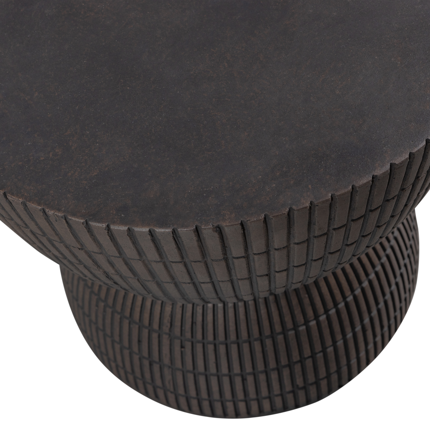 SAMSON COUCHTISCH BETONOPTIK COFFEE 35xO40CM