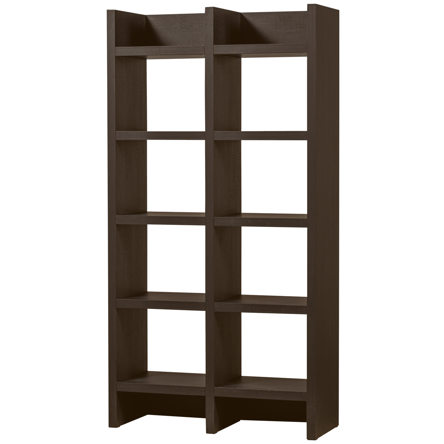 TIMO OFFENER SCHRANK MDF DUNKELBRAUN 195x100x40CM