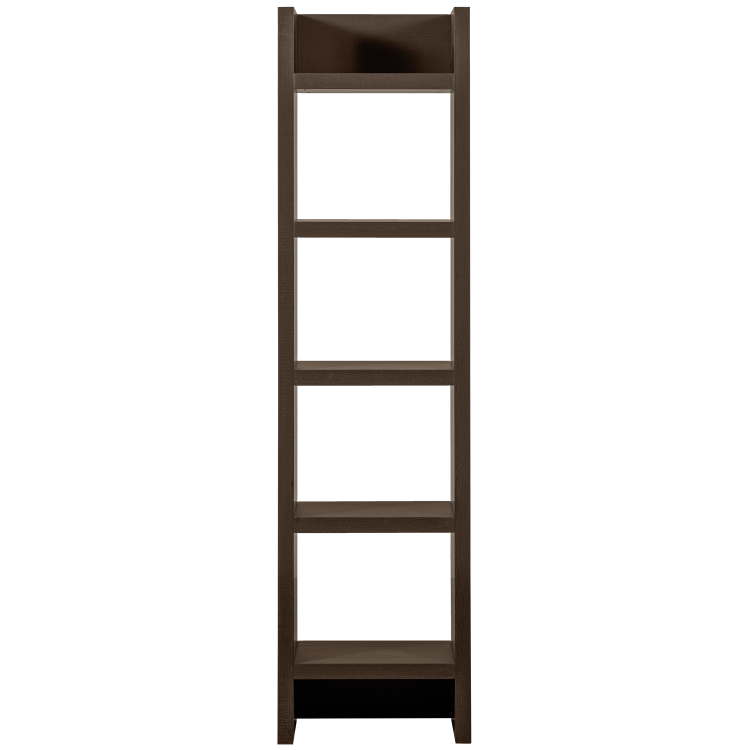 TIMO OFFENER SCHRANK MDF DUNKELBRAUN 195x50x40CM