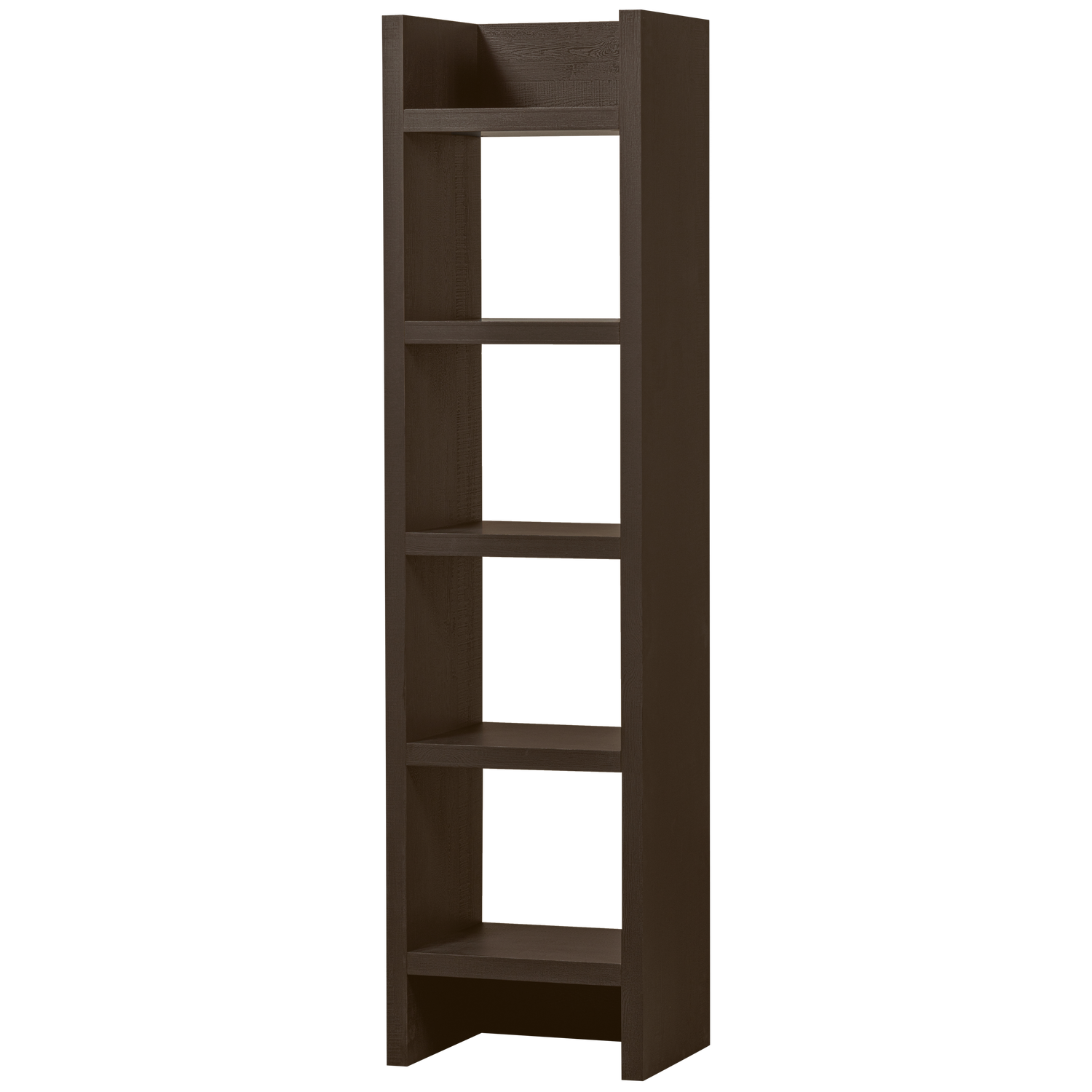TIMO OFFENER SCHRANK MDF DUNKELBRAUN 195x50x40CM