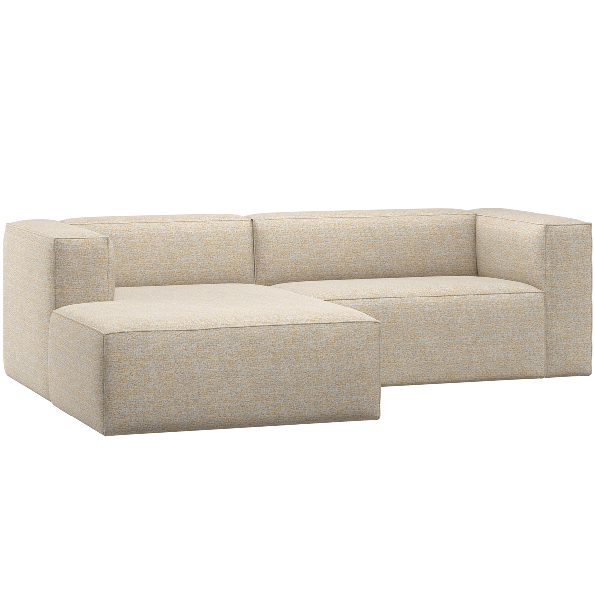 BEAN CHAISE LONGUE SOFA LINKS BEIGE MELANGE