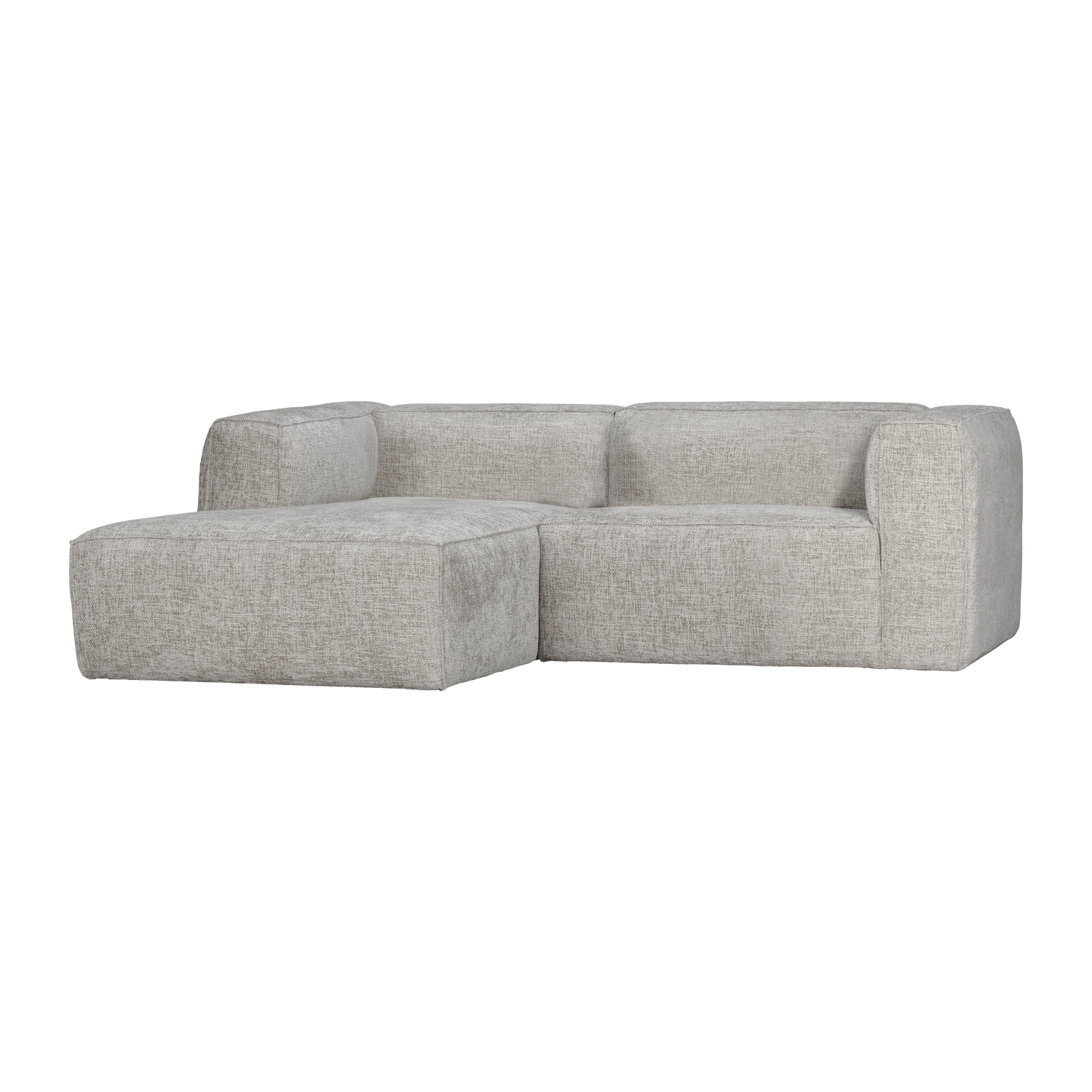 BEAN CHAISE LONGUE SOFA LINKS CHUNKY MELANGE NATUR