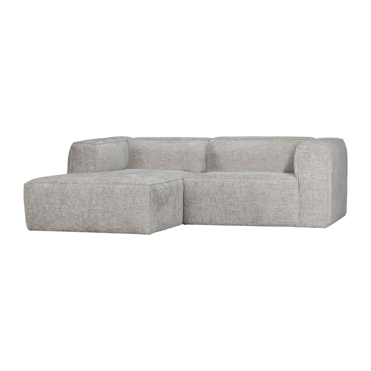 BEAN CHAISE LONGUE SOFA LINKS CHUNKY MELANGE NATUR