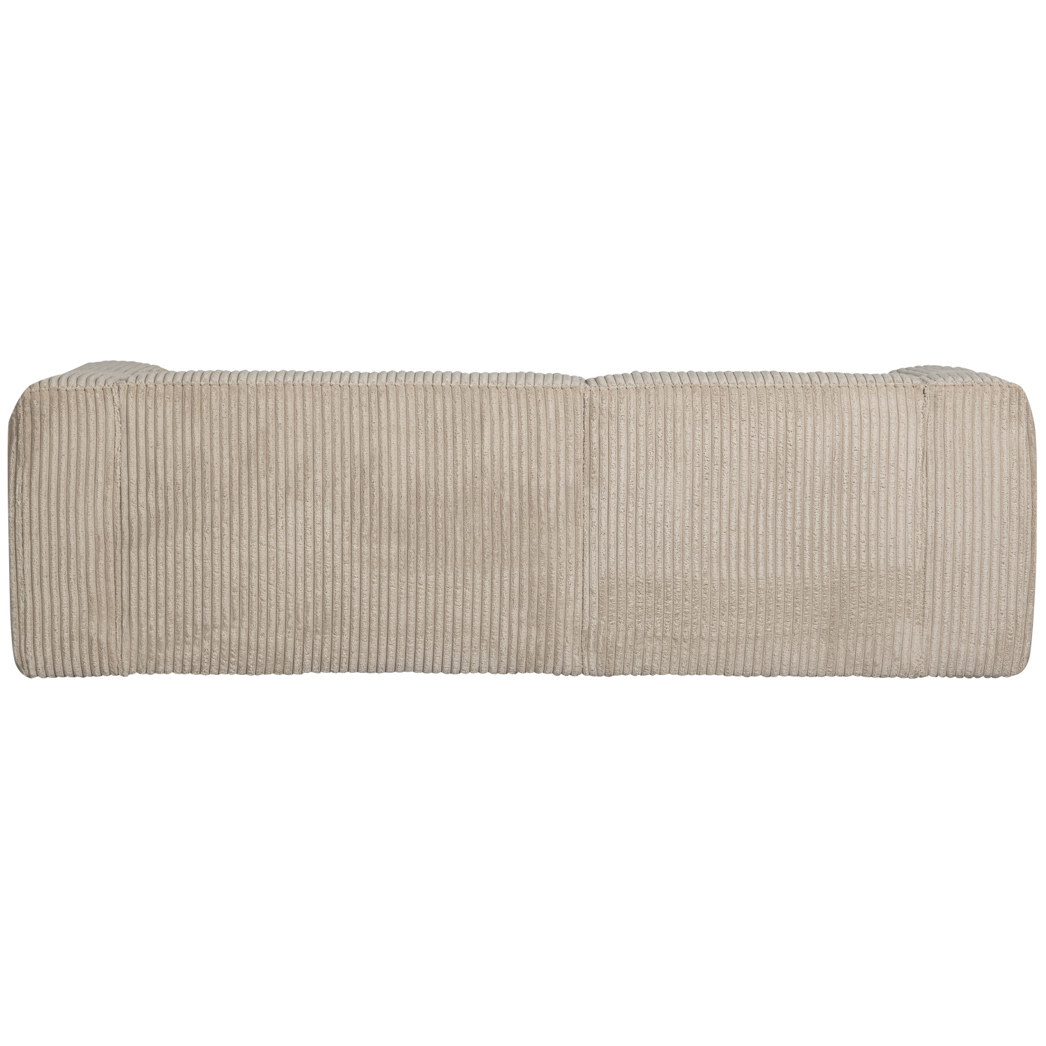 BEAN CHAISE LONGUE LINKS SCHWER RIBCORD TRAVERTIN