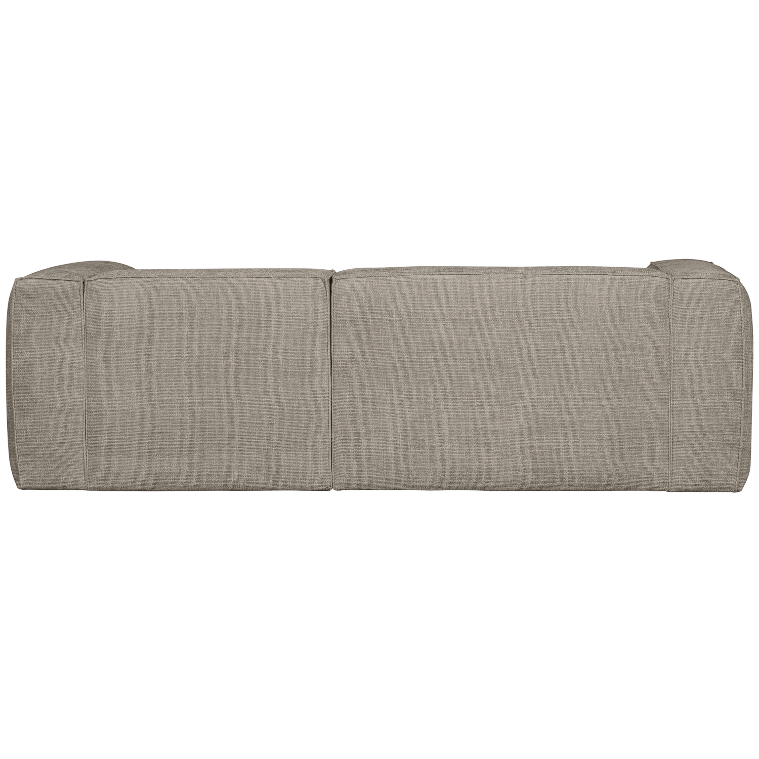 BEAN CHAISE LONGUE RECHTS SCHWER MELANGE TRAVERTIN