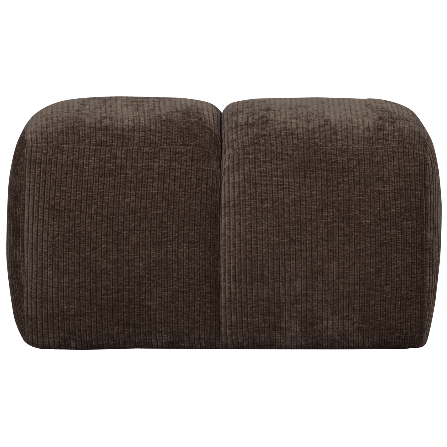 MOJO HOCKER 45x84x64CMGERIPPTER WEBSTOFF BRAUN