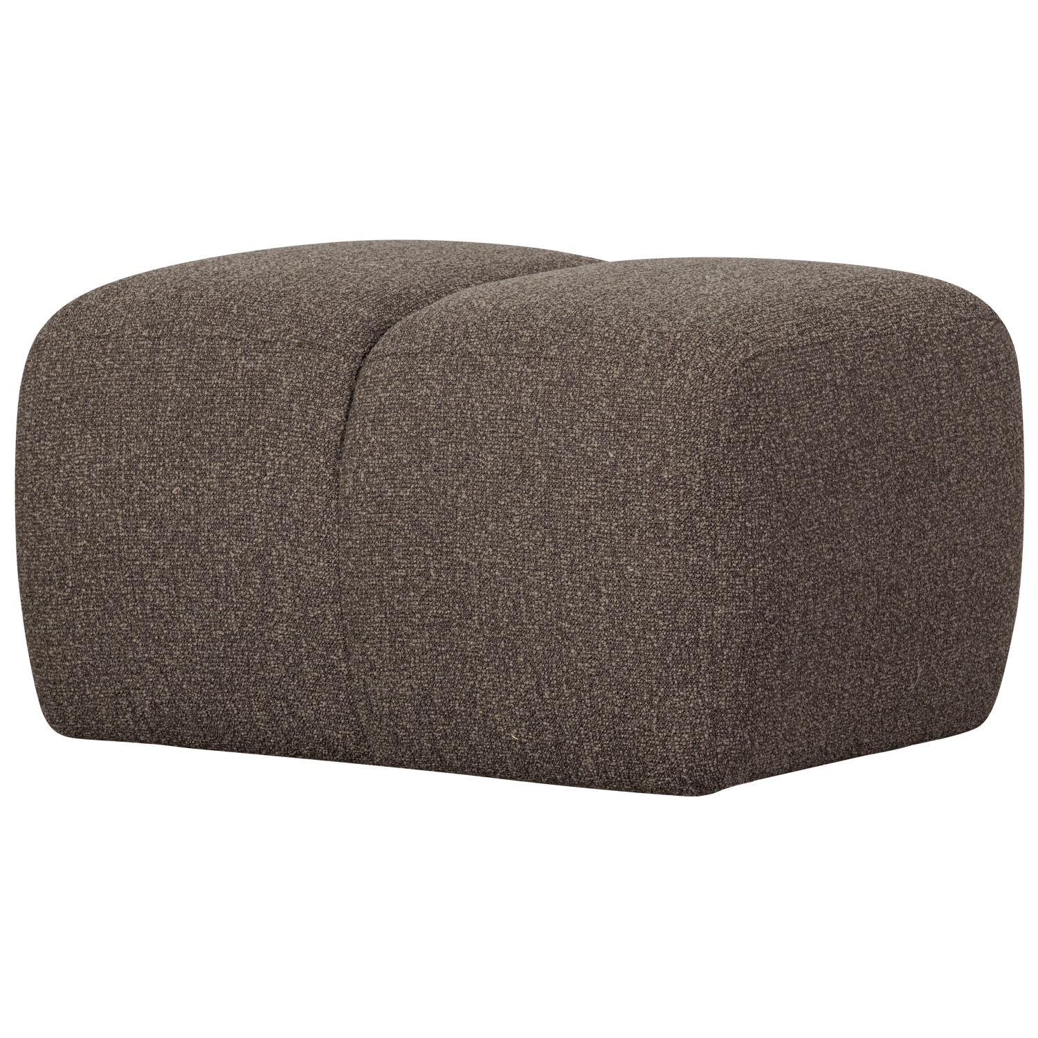 MOJO HOCKER 45x84x64CM BOUCLE BRAUN MELIERT