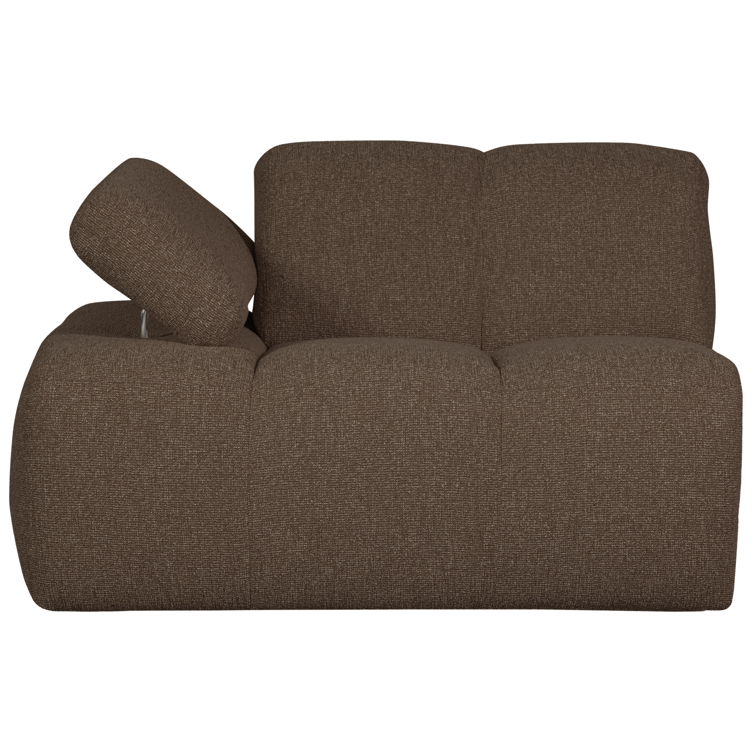 MOJO 1-SITZER MIT ARM LINKS BOUCLE BRAUN MELIERT