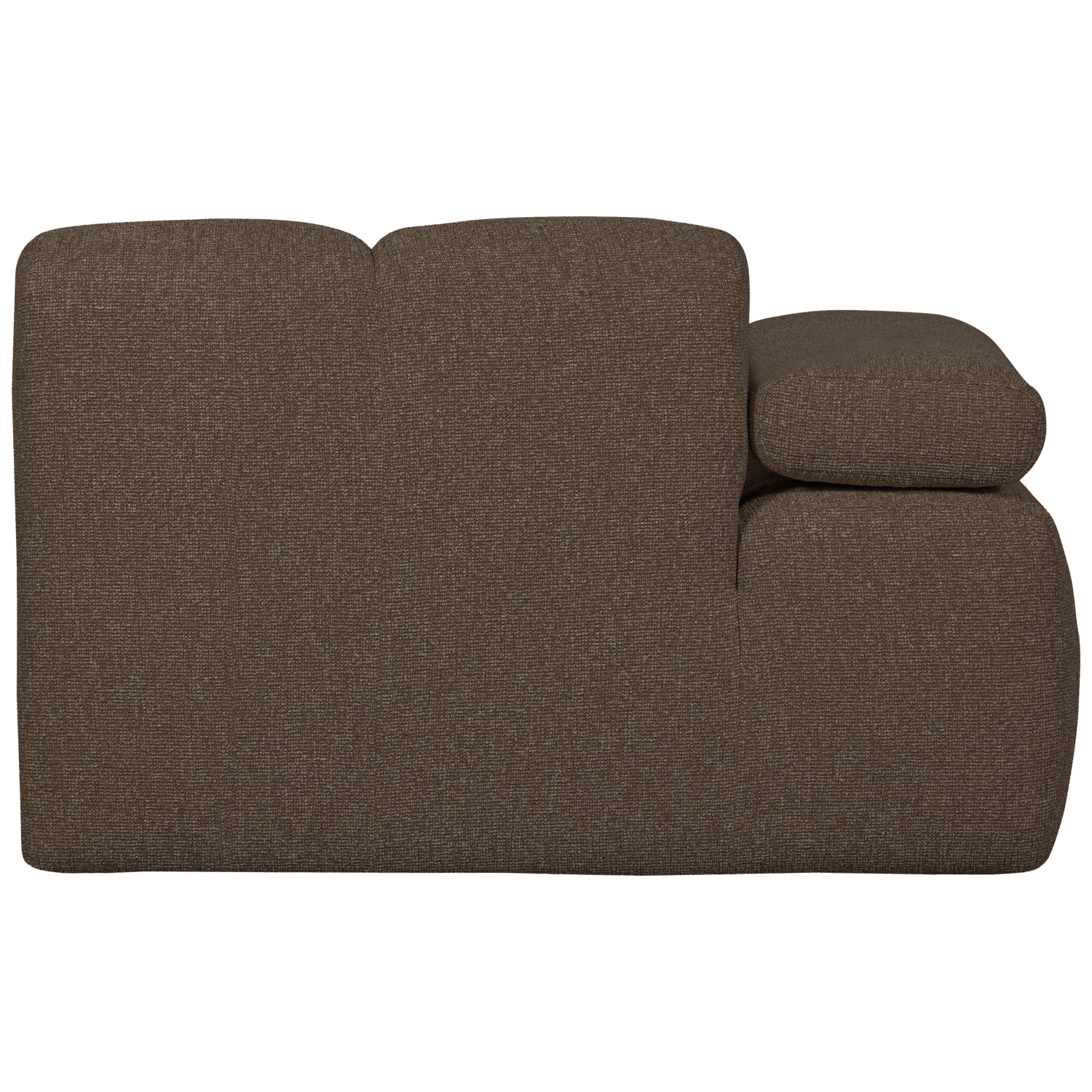 MOJO 1-SITZER MIT ARM LINKS BOUCLE BRAUN MELIERT