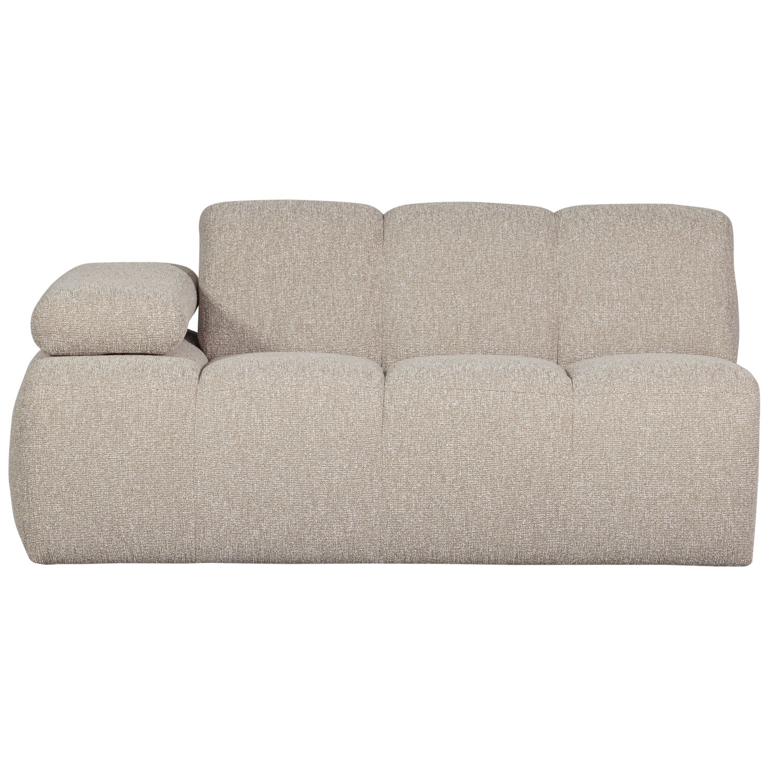 MOJO 1,5-SITZER MIT ARM LINKS BOUCLE BEIGE MELIERT