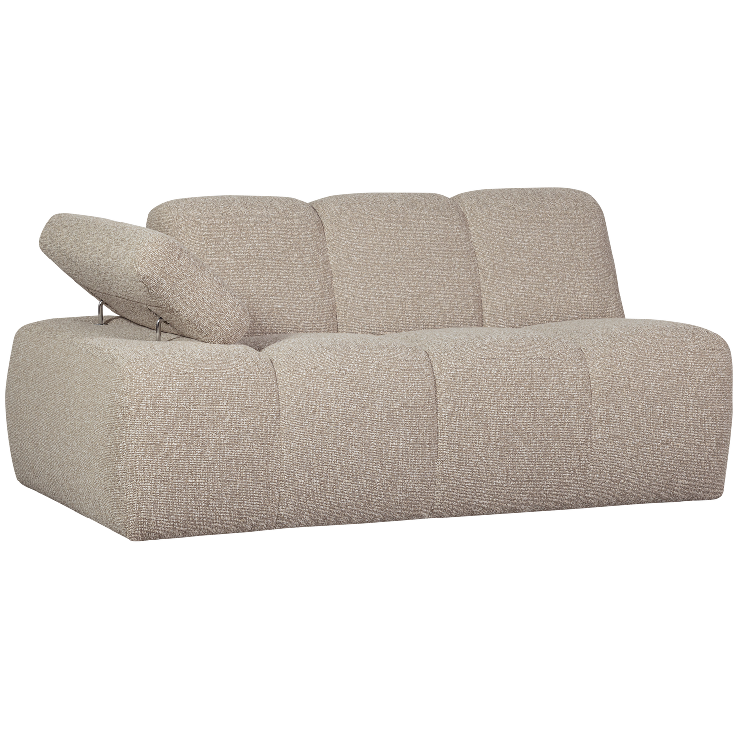 MOJO 1,5-SITZER MIT ARM LINKS BOUCLE BEIGE MELIERT