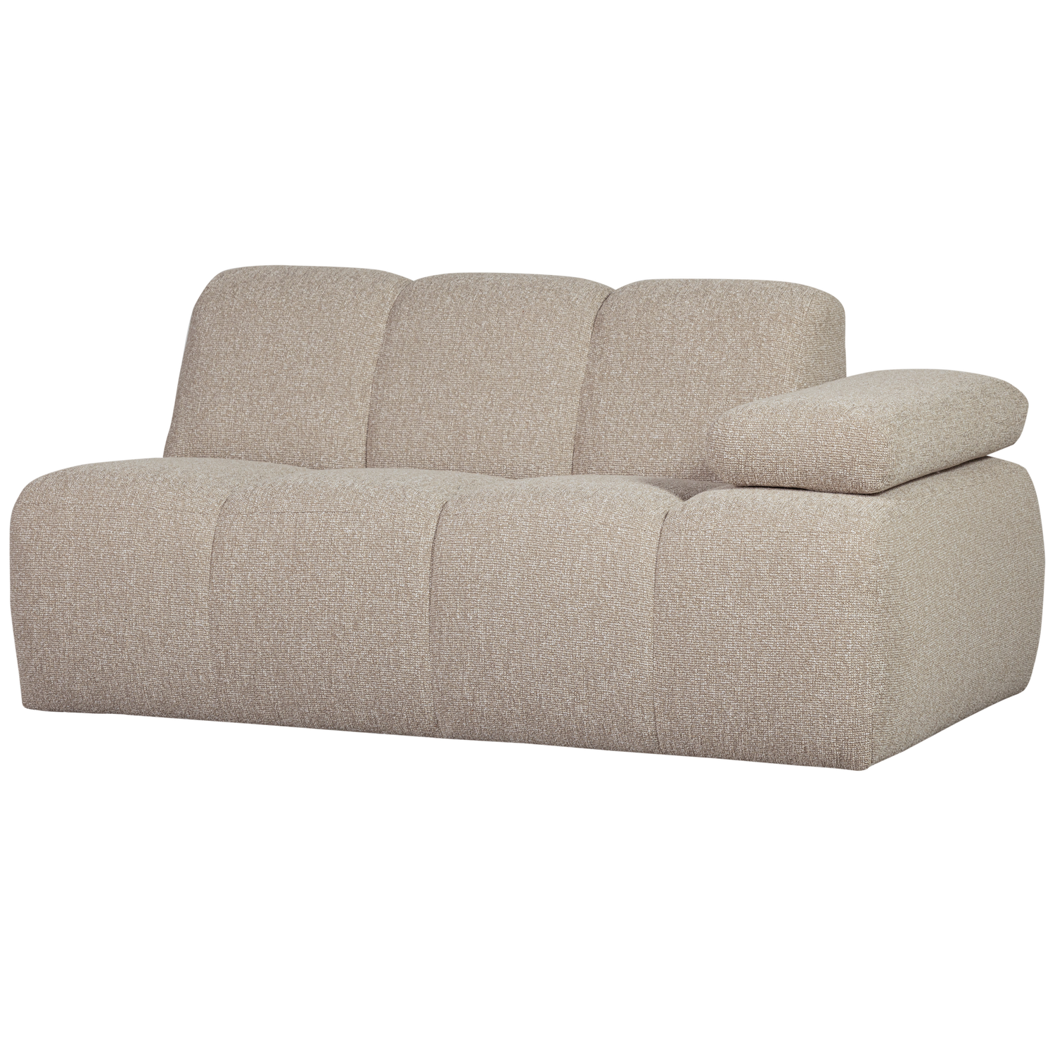 MOJO 1,5-SITZER MIT ARM RECHTS BOUCLE BEIGE MELIERT