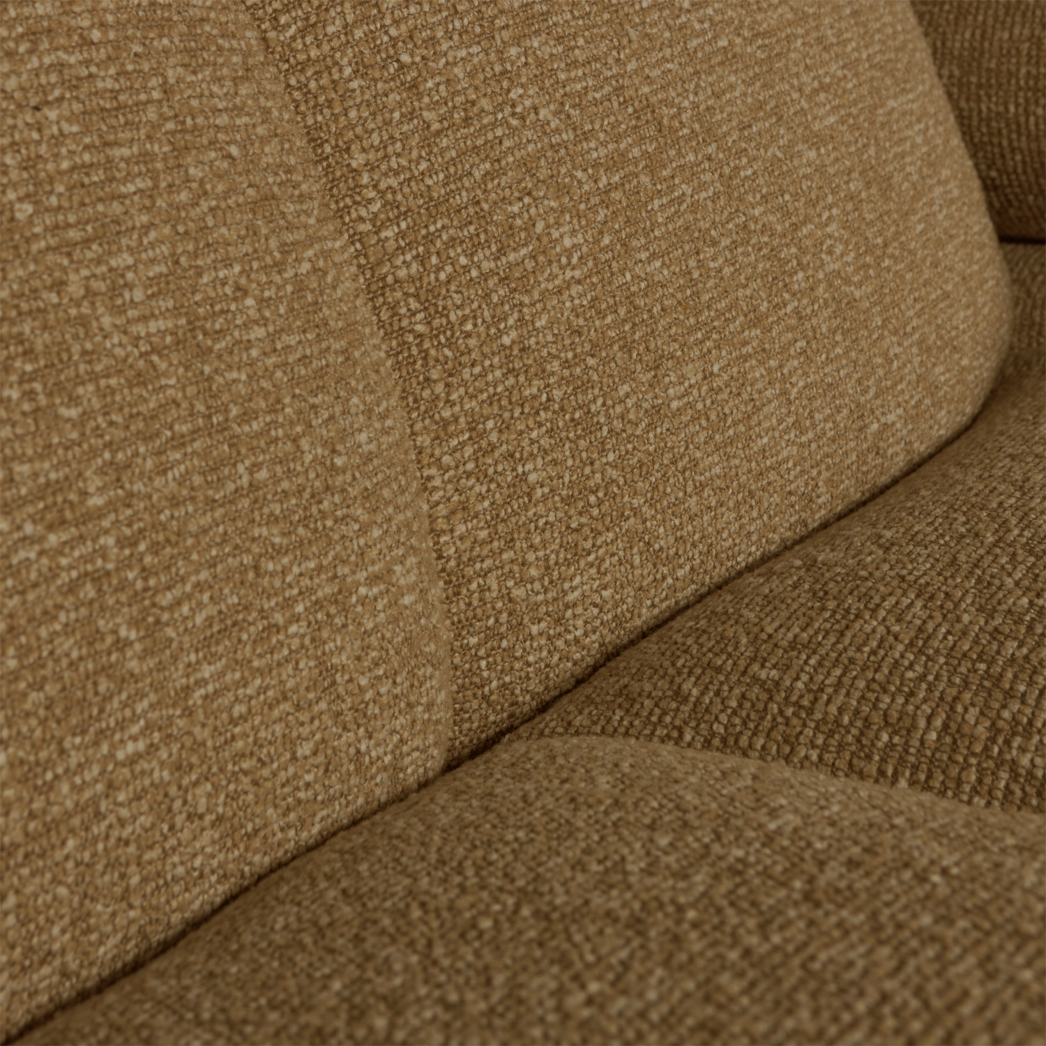 MOJO 1,5-SITZER MIT ARM RECHTS BOUCLE GELB/BRAUN MELIERT