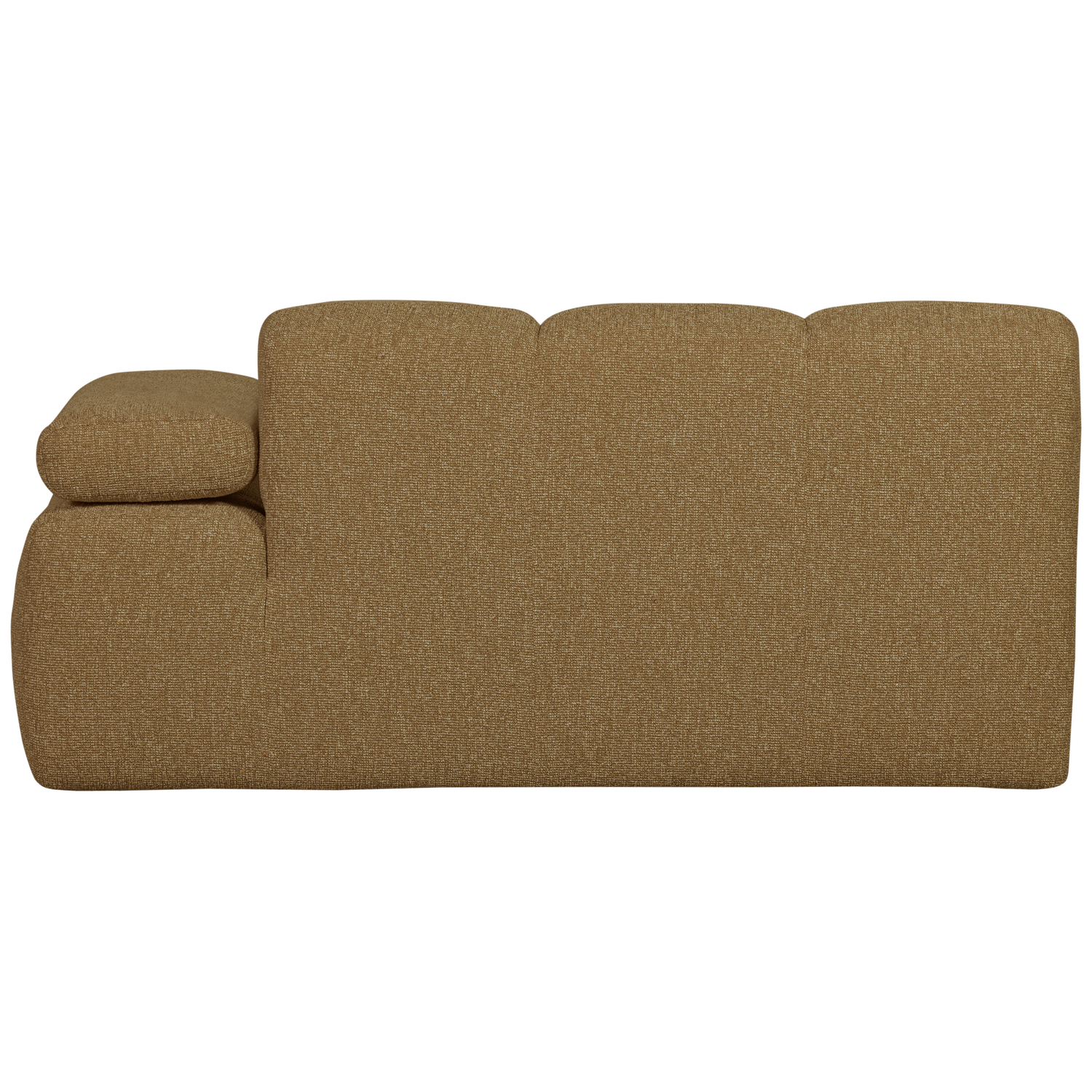MOJO 1,5-SITZER MIT ARM RECHTS BOUCLE GELB/BRAUN MELIERT