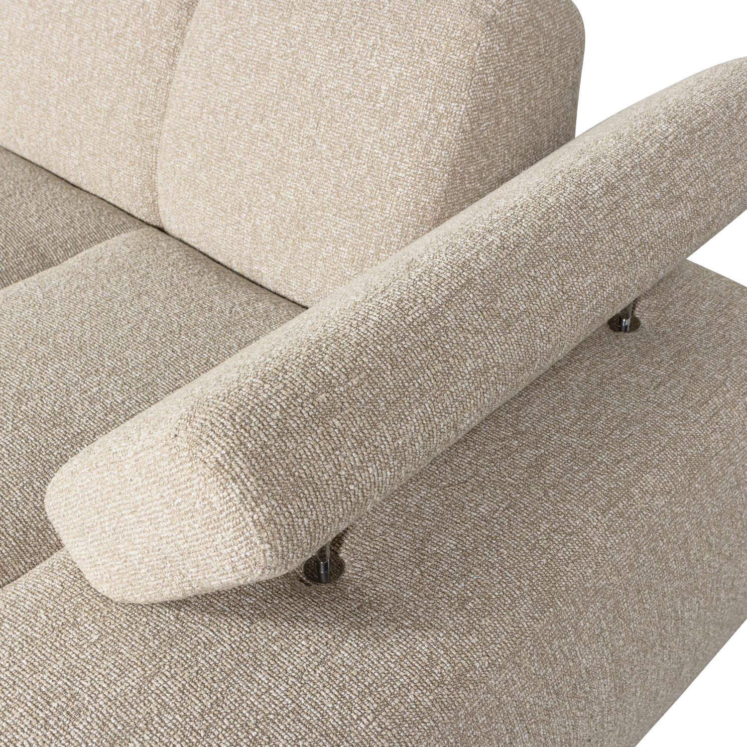 MOJO CHAISELONGUE ELEMENT RECHTS BOUCLE BEIGE MELIERT