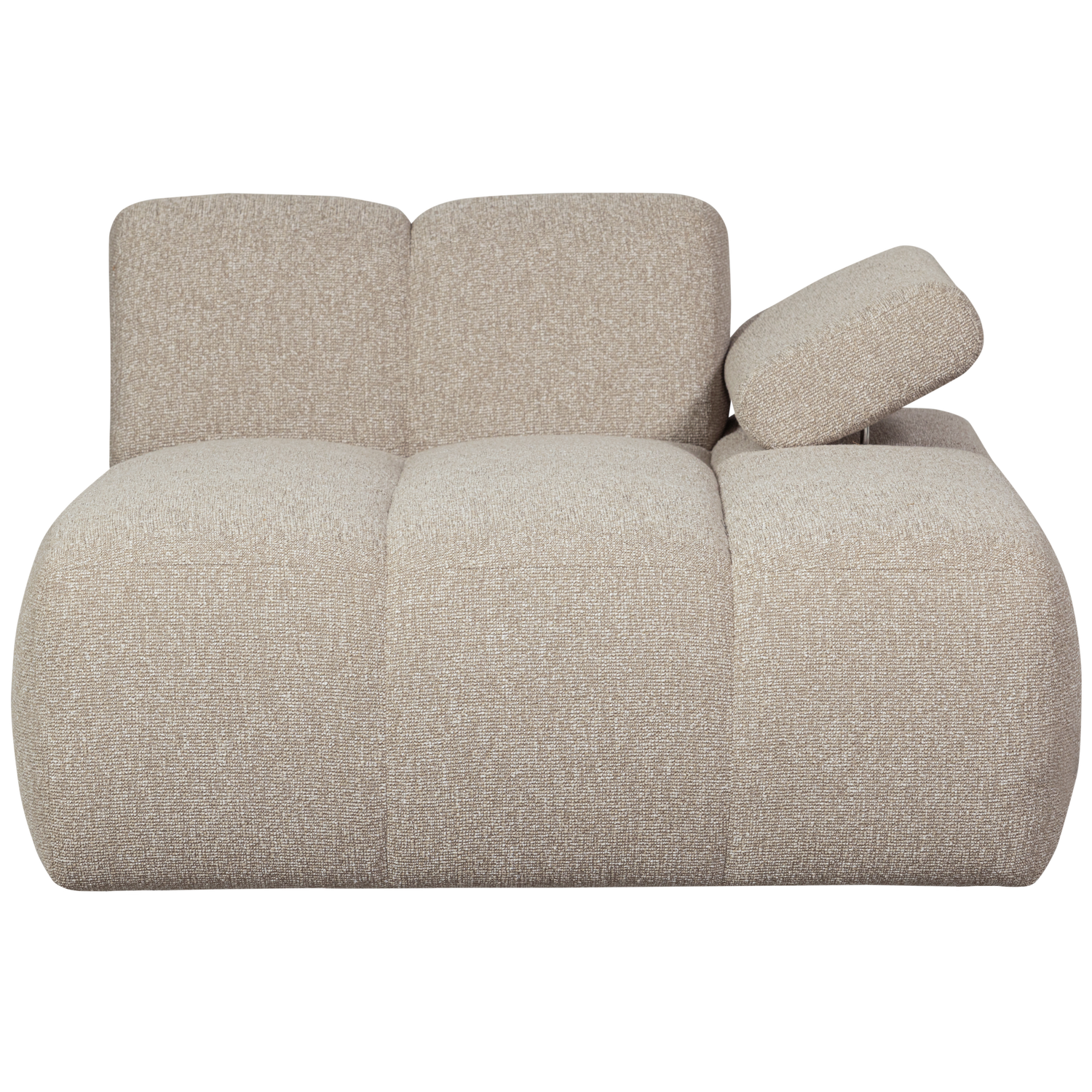 MOJO CHAISELONGUE ELEMENT RECHTS BOUCLE BEIGE MELIERT